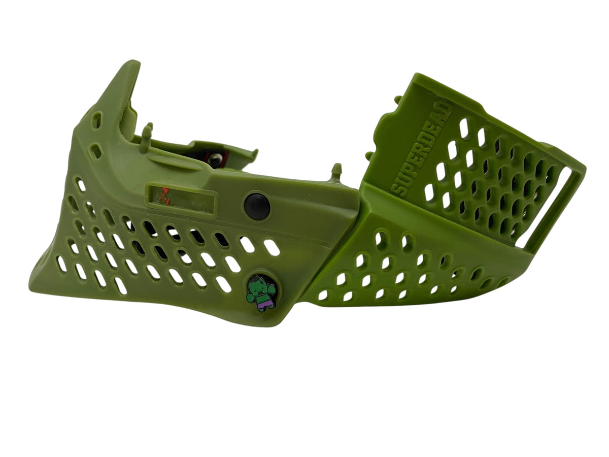 Used Super Dead Royal Solider Green Bottoms and Ears Paintball Gun from CPXBrosPaintball Buy/Sell/Trade Paintball Markers, New Paintball Guns, Paintball Hoppers, Paintball Masks, and Hormesis Headbands
