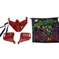 Used SUPERDEAD Red Primo Bottoms/Ears/Bag/Chin Strap Paintball Gun from CPXBrosPaintball Buy/Sell/Trade Paintball Markers, New Paintball Guns, Paintball Hoppers, Paintball Masks, and Hormesis Headbands