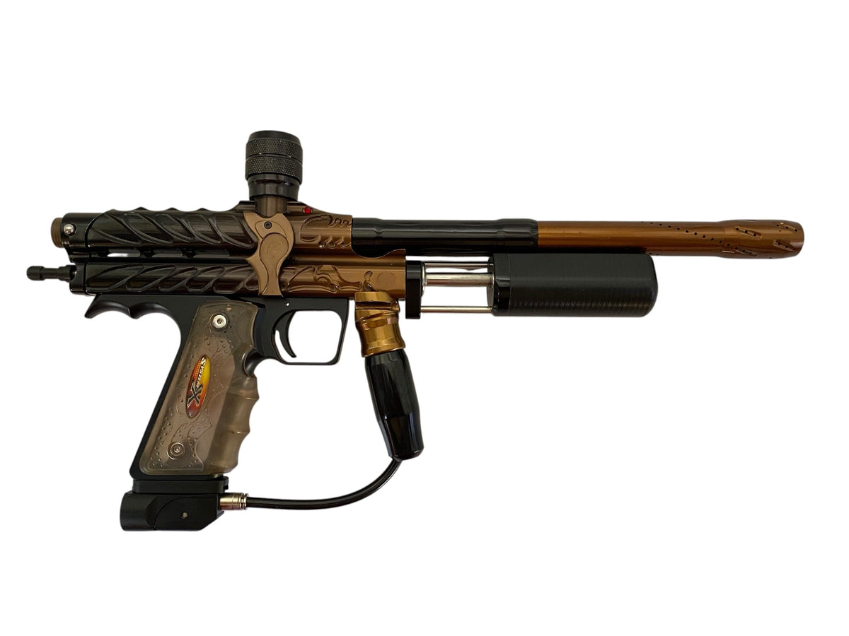 Used System X Dragon Pump Paintball Gun Paintball Gun from CPXBrosPaintball Buy/Sell/Trade Paintball Markers, New Paintball Guns, Paintball Hoppers, Paintball Masks, and Hormesis Headbands