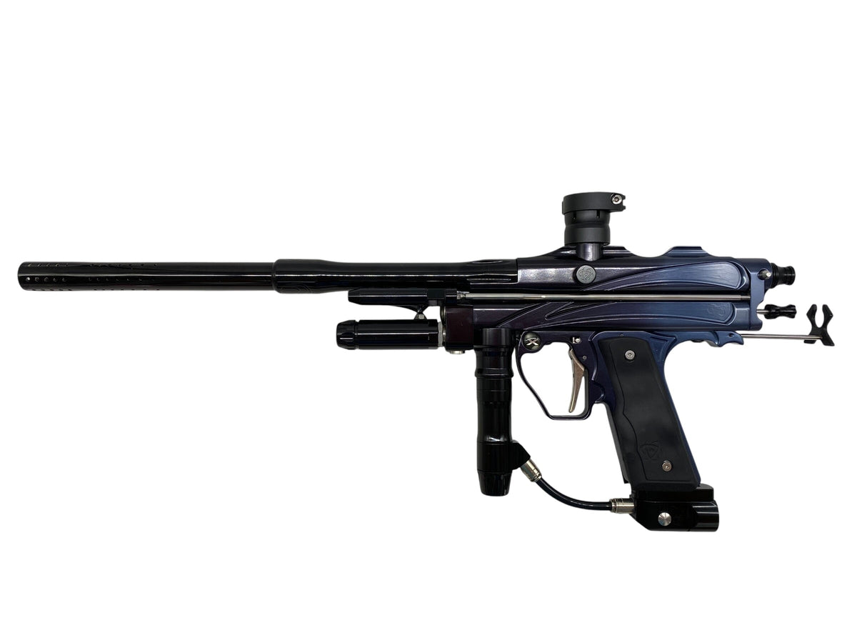 Used System X Vengeance Blue to Black Fade Paintball Gun Paintball Gun from CPXBrosPaintball Buy/Sell/Trade Paintball Markers, New Paintball Guns, Paintball Hoppers, Paintball Masks, and Hormesis Headbands