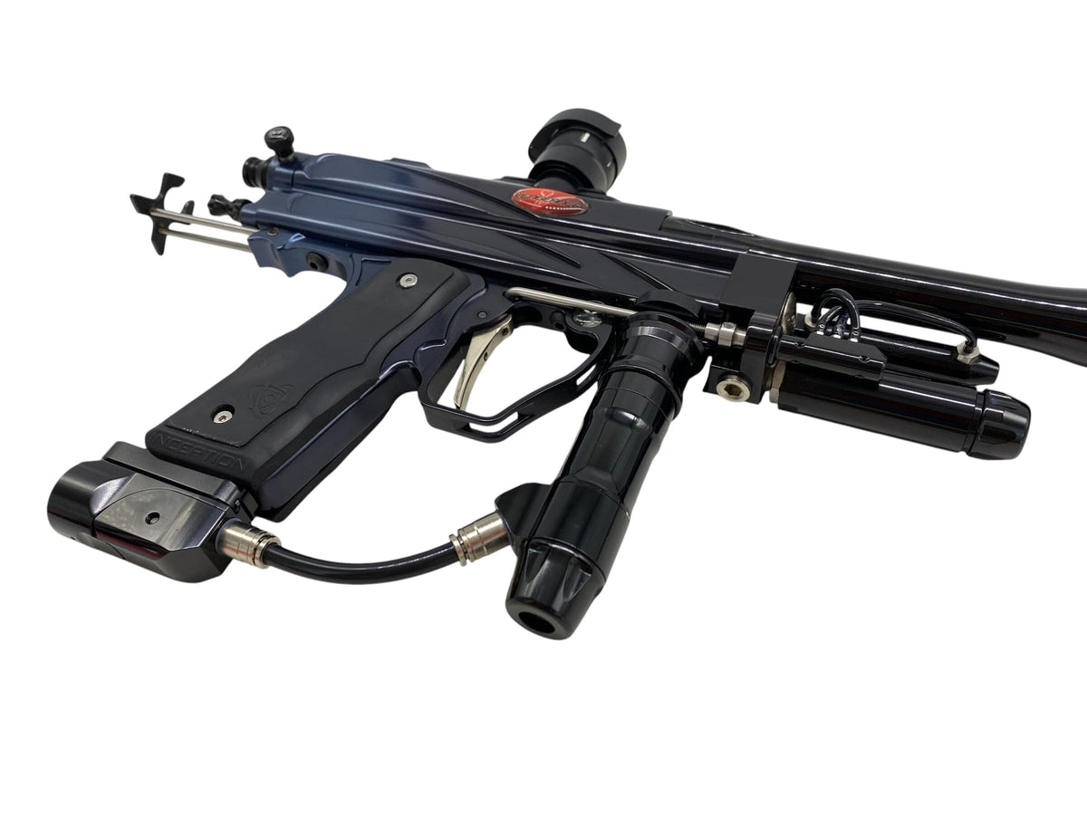 Used System X Vengeance Blue to Black Fade Paintball Gun Paintball Gun from CPXBrosPaintball Buy/Sell/Trade Paintball Markers, New Paintball Guns, Paintball Hoppers, Paintball Masks, and Hormesis Headbands