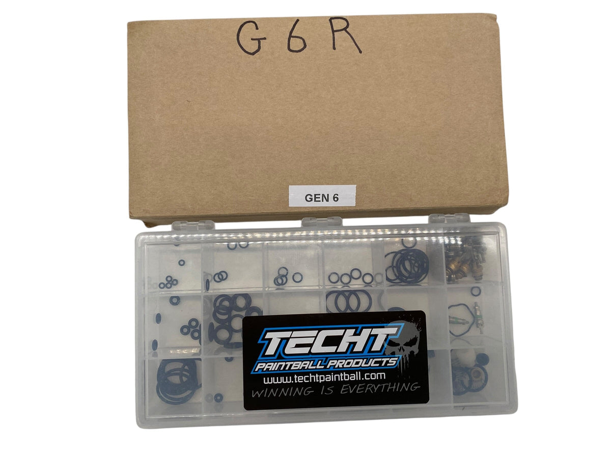 Used Techt G6R "Gen 6" O-Ring Kit Paintball Gun from CPXBrosPaintball Buy/Sell/Trade Paintball Markers, New Paintball Guns, Paintball Hoppers, Paintball Masks, and Hormesis Headbands