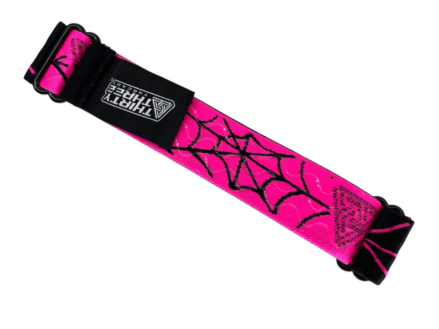 Used THIRTY THREE THREADS "Pink Web" Mask Stap Paintball Gun from CPXBrosPaintball Buy/Sell/Trade Paintball Markers, New Paintball Guns, Paintball Hoppers, Paintball Masks, and Hormesis Headbands