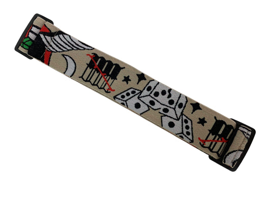 Used THIRTY THREE THREADS "Tattoo" Mask Strap Paintball Gun from CPXBrosPaintball Buy/Sell/Trade Paintball Markers, New Paintball Guns, Paintball Hoppers, Paintball Masks, and Hormesis Headbands