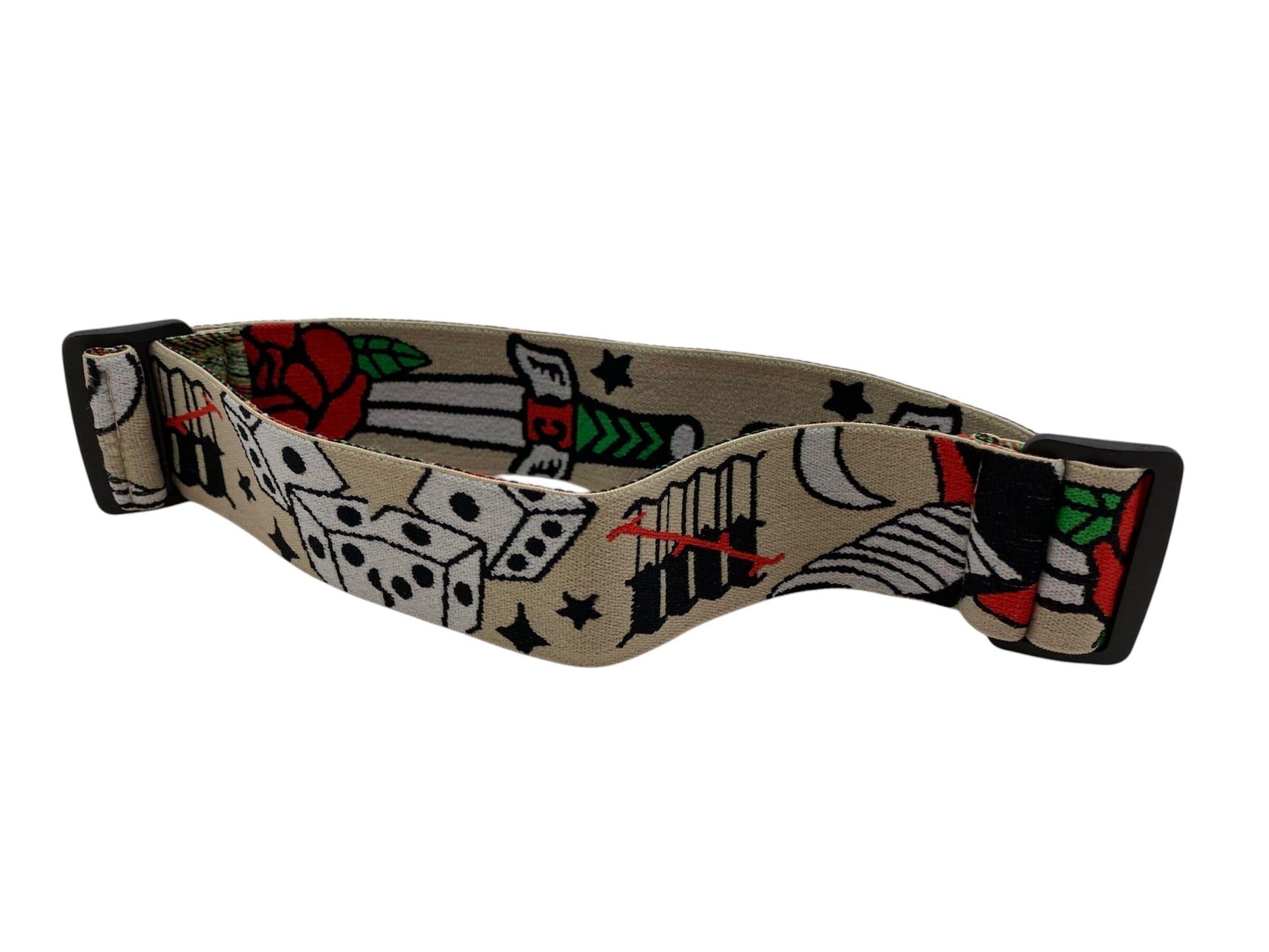 Used THIRTY THREE THREADS "Tattoo" Mask Strap Paintball Gun from CPXBrosPaintball Buy/Sell/Trade Paintball Markers, New Paintball Guns, Paintball Hoppers, Paintball Masks, and Hormesis Headbands