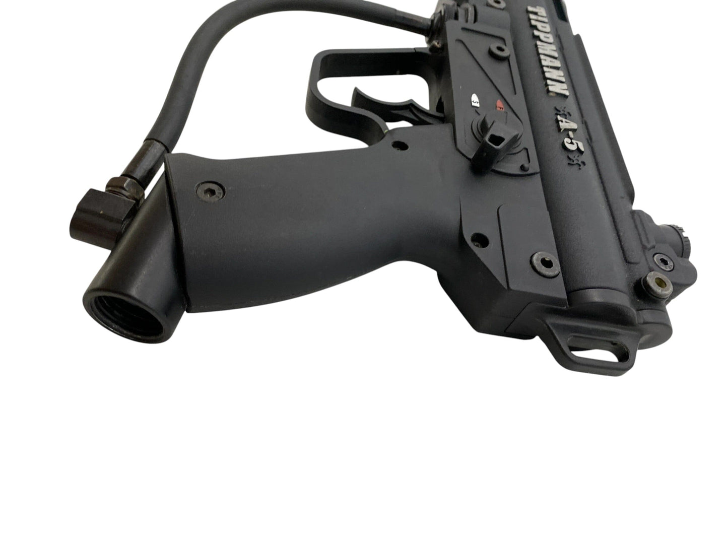 Used Tippmann A-5 Flatline Barrel + Double Trigger Paintball Gun Paintball Gun from CPXBrosPaintball Buy/Sell/Trade Paintball Markers, New Paintball Guns, Paintball Hoppers, Paintball Masks, and Hormesis Headbands