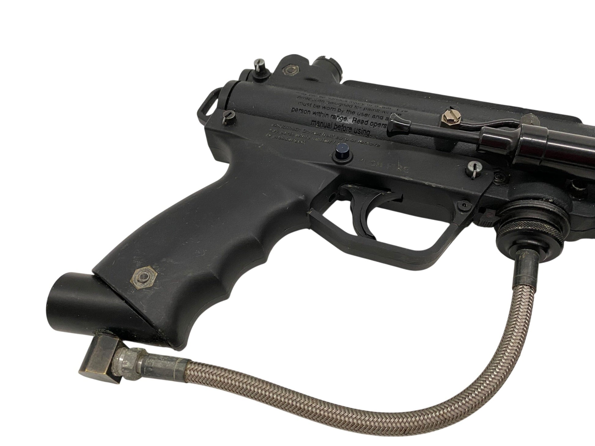 Used Tippmann A-5 FlatLine Barrel Paintball Gun Paintball Gun from CPXBrosPaintball Buy/Sell/Trade Paintball Markers, New Paintball Guns, Paintball Hoppers, Paintball Masks, and Hormesis Headbands