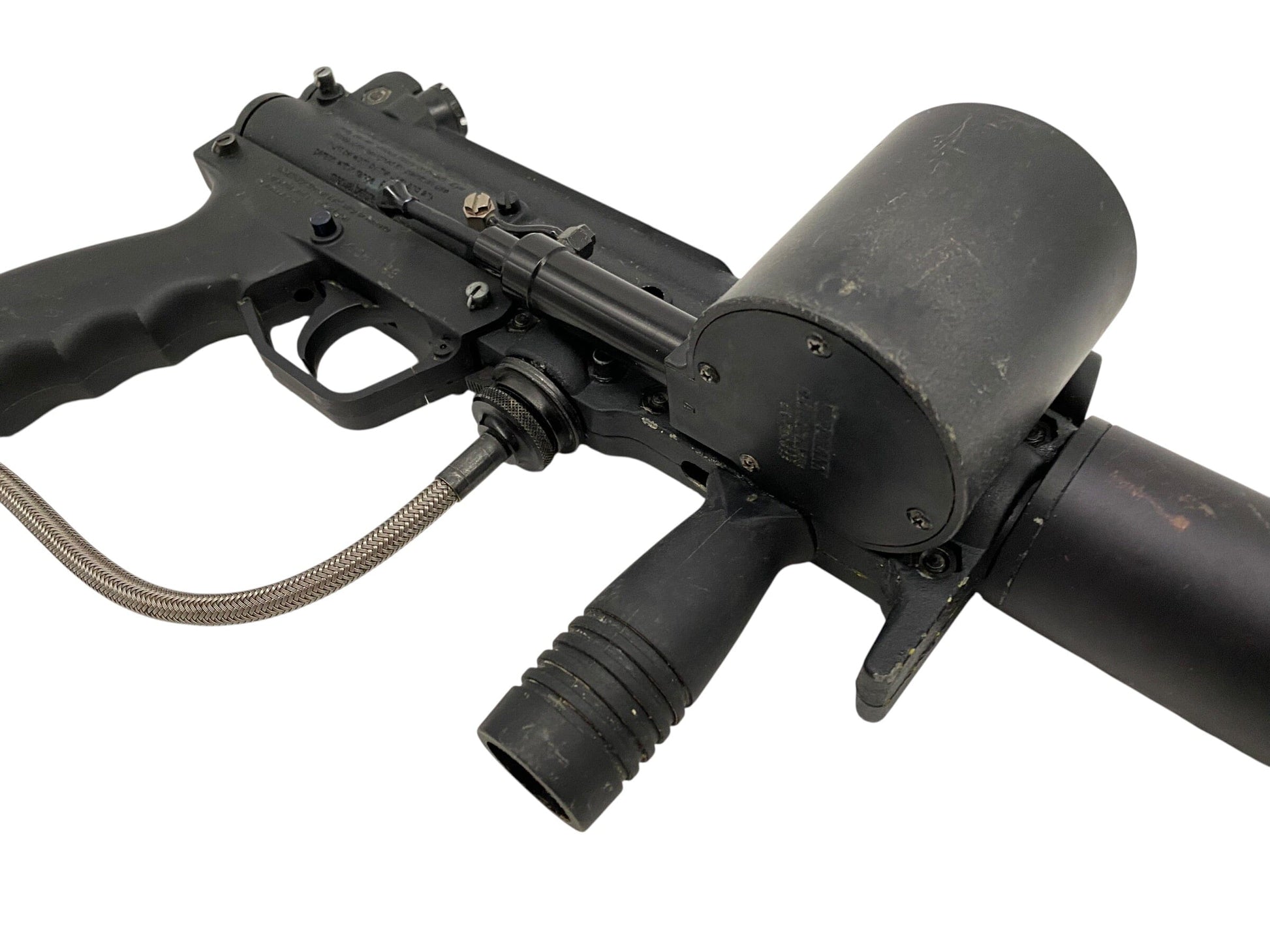 Used Tippmann A-5 FlatLine Barrel Paintball Gun Paintball Gun from CPXBrosPaintball Buy/Sell/Trade Paintball Markers, New Paintball Guns, Paintball Hoppers, Paintball Masks, and Hormesis Headbands