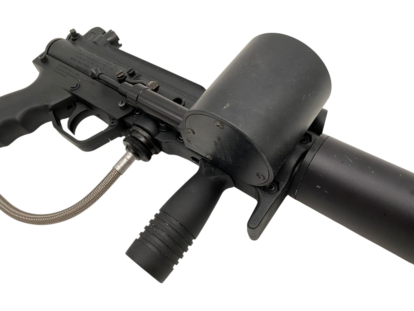Used Tippmann A5 Flat Line Barrel Paintball Gun Paintball Gun from CPXBrosPaintball Buy/Sell/Trade Paintball Markers, New Paintball Guns, Paintball Hoppers, Paintball Masks, and Hormesis Headbands