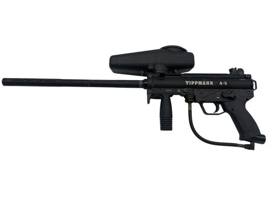 Used Tippmann A5 Paintball Gun Paintball Gun from CPXBrosPaintball Buy/Sell/Trade Paintball Markers, New Paintball Guns, Paintball Hoppers, Paintball Masks, and Hormesis Headbands