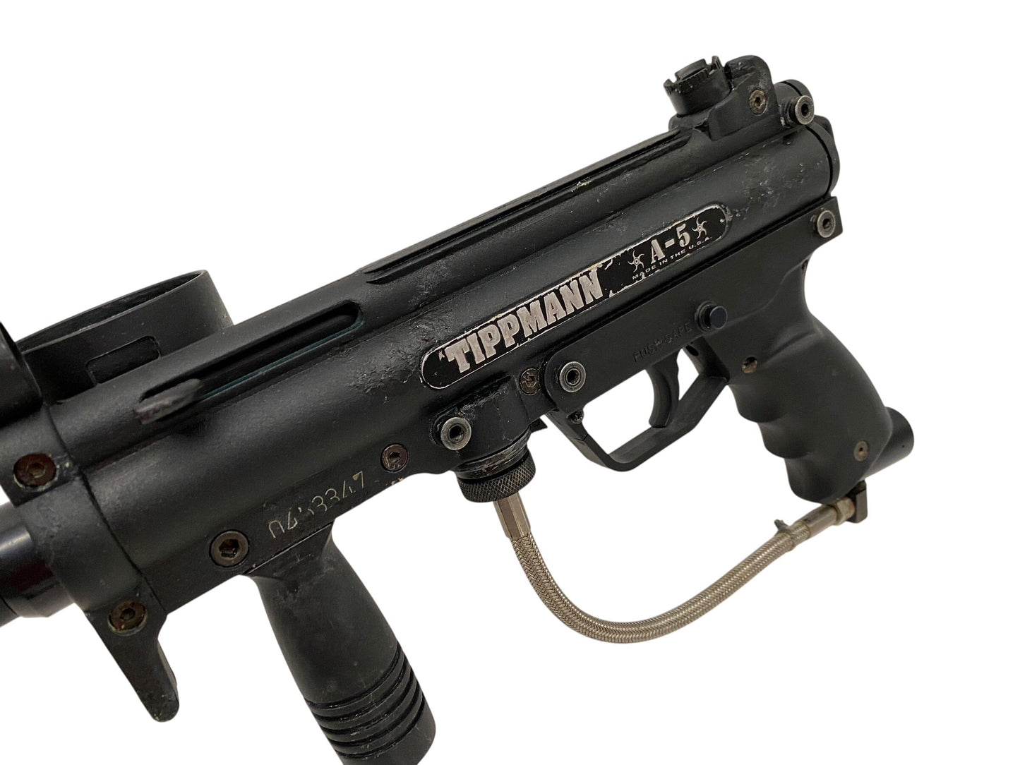 Used Tippmann A5 Paintball Gun Paintball Gun from CPXBrosPaintball Buy/Sell/Trade Paintball Markers, New Paintball Guns, Paintball Hoppers, Paintball Masks, and Hormesis Headbands