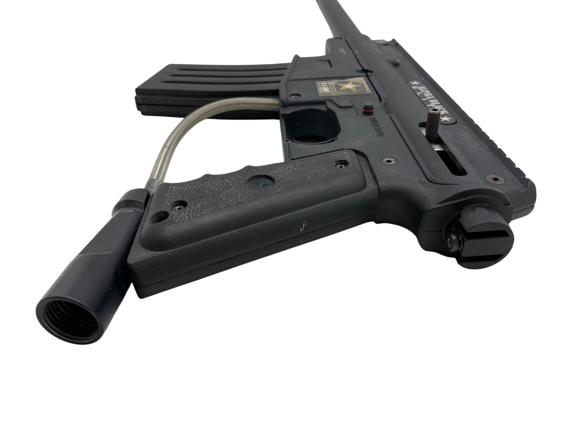 Used Tippmann Gun - Alpha Black Elite Tactical - Black Paintball Gun from CPXBrosPaintball Buy/Sell/Trade Paintball Markers, New Paintball Guns, Paintball Hoppers, Paintball Masks, and Hormesis Headbands