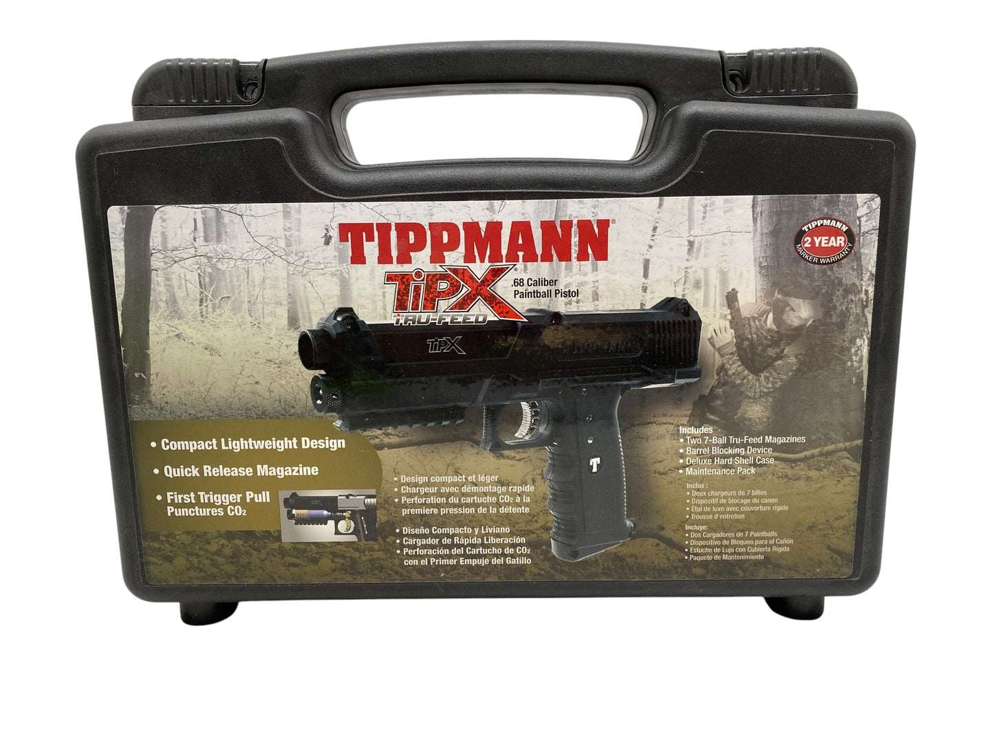 Used Tippmann TipX Black Paintball Gun Paintball Gun from CPXBrosPaintball Buy/Sell/Trade Paintball Markers, New Paintball Guns, Paintball Hoppers, Paintball Masks, and Hormesis Headbands