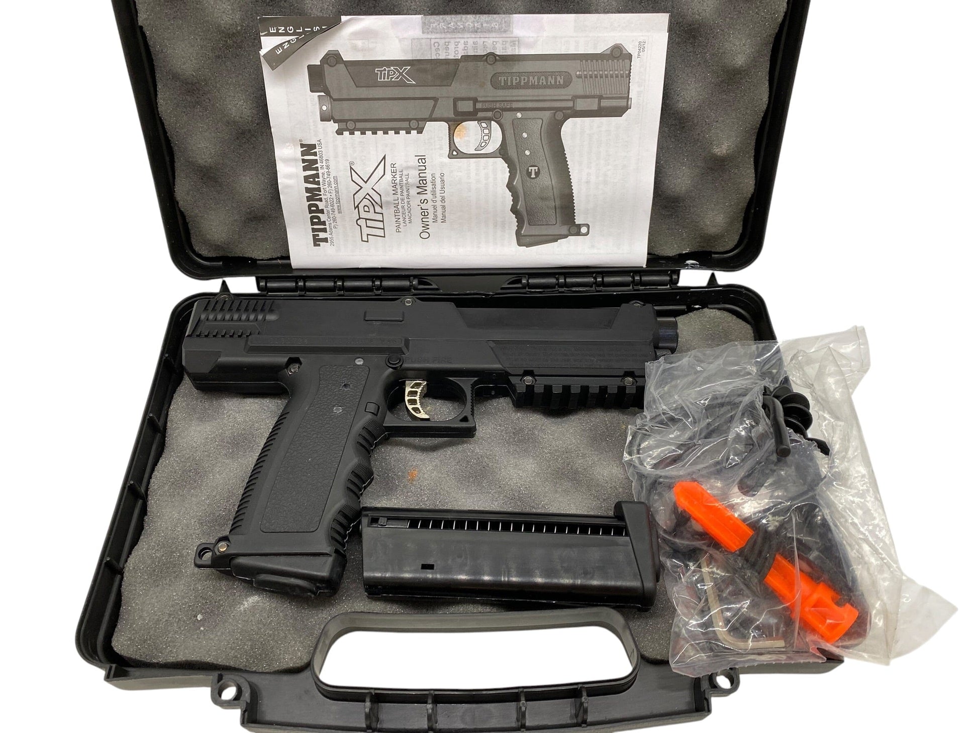 Used Tippmann TipX Black Paintball Gun Paintball Gun from CPXBrosPaintball Buy/Sell/Trade Paintball Markers, New Paintball Guns, Paintball Hoppers, Paintball Masks, and Hormesis Headbands