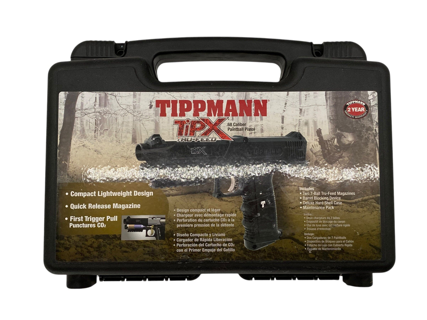 Used Tippmann TipX Black Paintball Gun Paintball Gun from CPXBrosPaintball Buy/Sell/Trade Paintball Markers, New Paintball Guns, Paintball Hoppers, Paintball Masks, and Hormesis Headbands