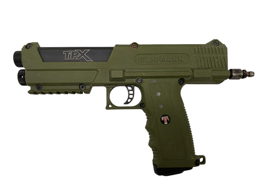 Used Tippmann TipX Paintball Gun Olive Paintball Gun from CPXBrosPaintball Buy/Sell/Trade Paintball Markers, New Paintball Guns, Paintball Hoppers, Paintball Masks, and Hormesis Headbands
