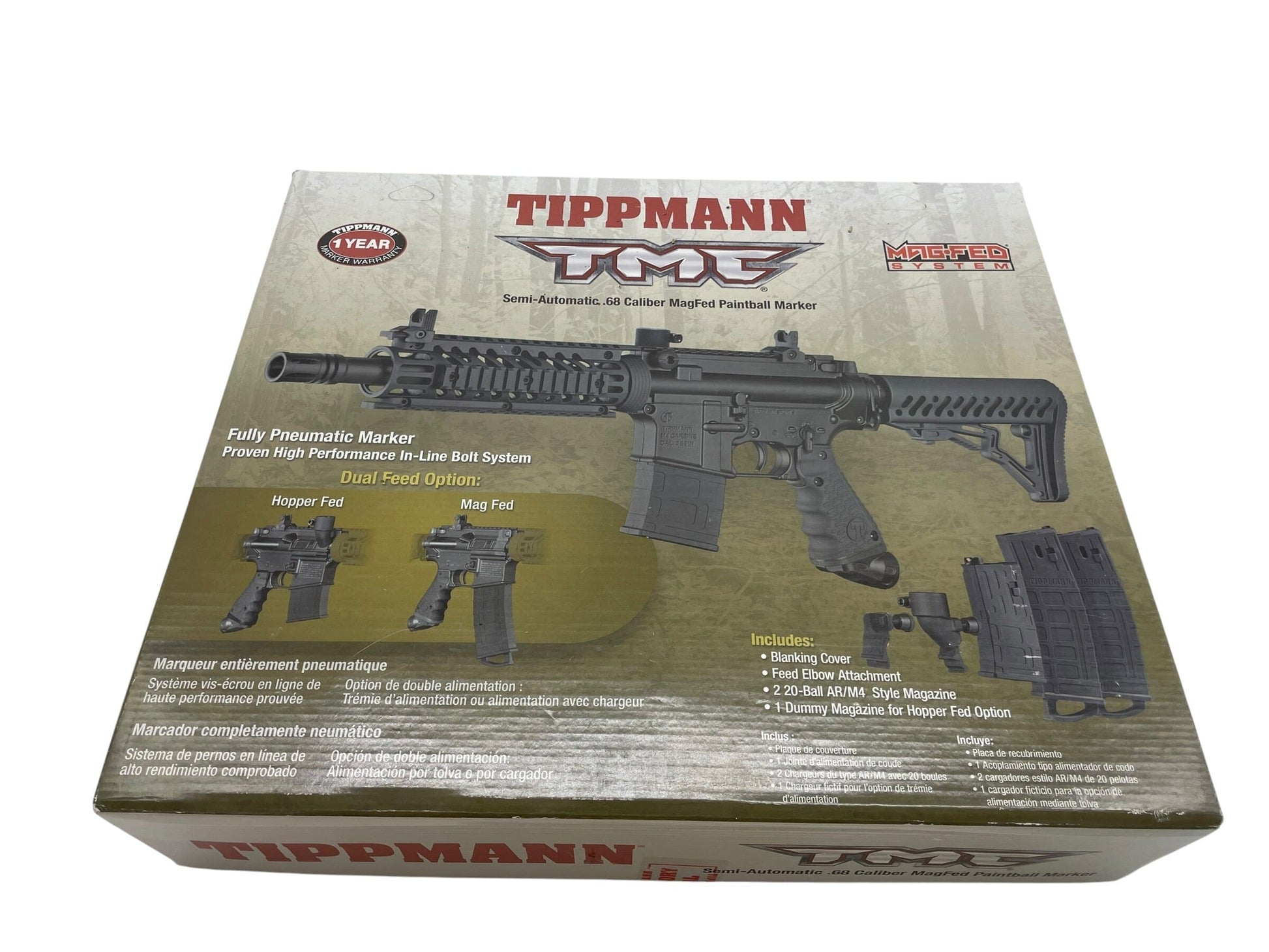 Used Tippmann TMC Black Paintball Gun Paintball Gun from CPXBrosPaintball Buy/Sell/Trade Paintball Markers, New Paintball Guns, Paintball Hoppers, Paintball Masks, and Hormesis Headbands
