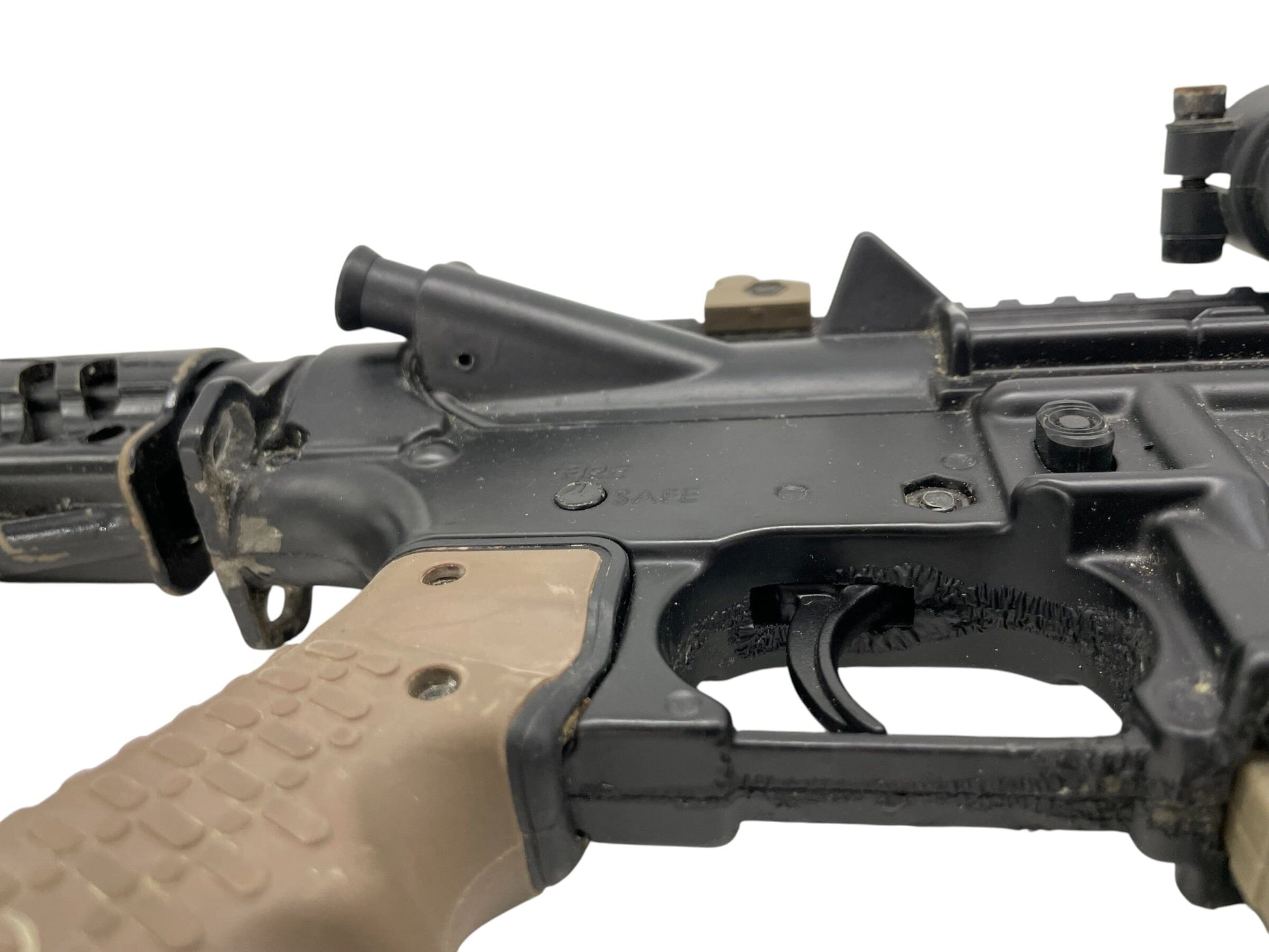 Used Tippmann TMC Black/Tan Paintball Gun Paintball Gun from CPXBrosPaintball Buy/Sell/Trade Paintball Markers, New Paintball Guns, Paintball Hoppers, Paintball Masks, and Hormesis Headbands