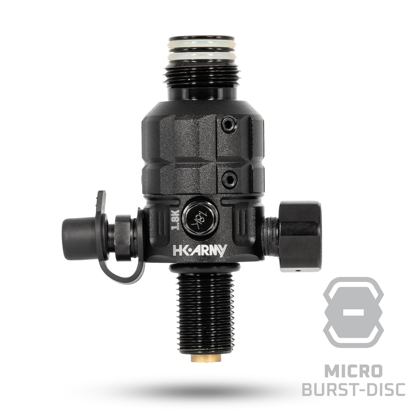 Used Turbine Pro Regulator - Adjustable & Rotational - Black Paintball Gun from HK Army Clothing Buy/Sell/Trade Paintball Markers, New Paintball Guns, Paintball Hoppers, Paintball Masks, and Hormesis Headbands