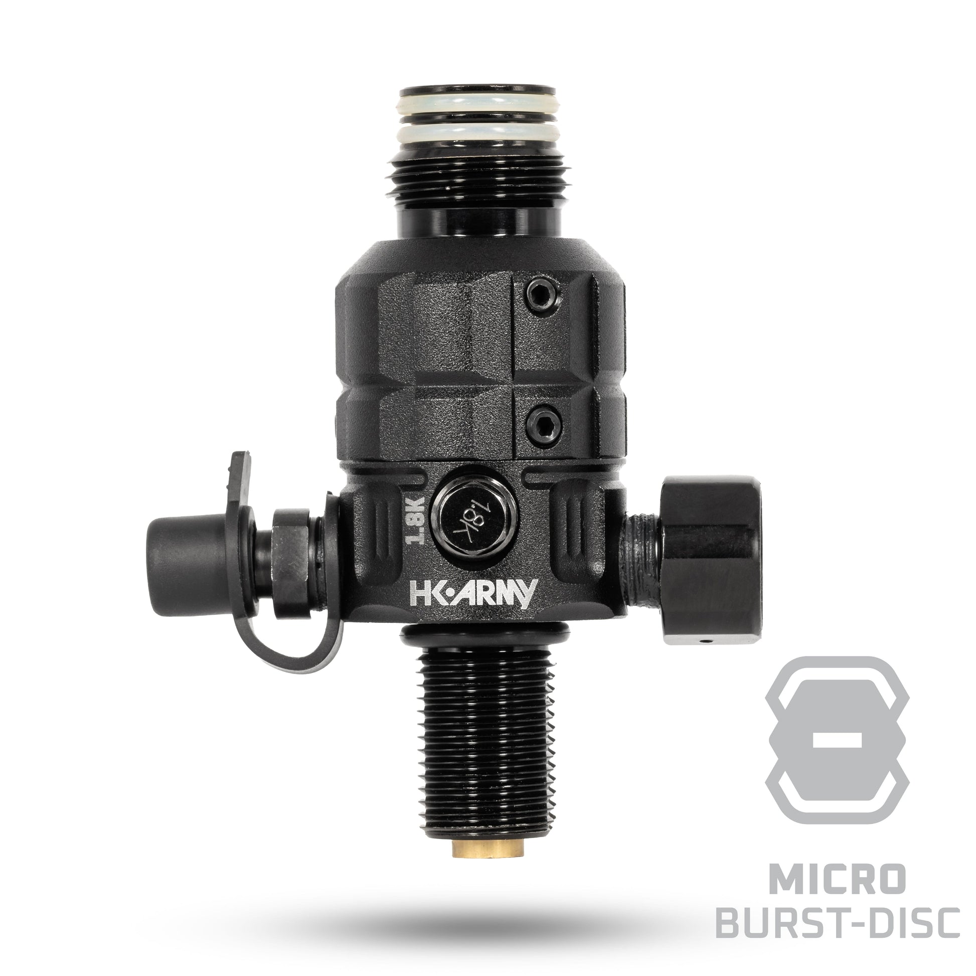 Used Turbine Pro Regulator - Adjustable & Rotational - Black Paintball Gun from HK Army Clothing Buy/Sell/Trade Paintball Markers, New Paintball Guns, Paintball Hoppers, Paintball Masks, and Hormesis Headbands