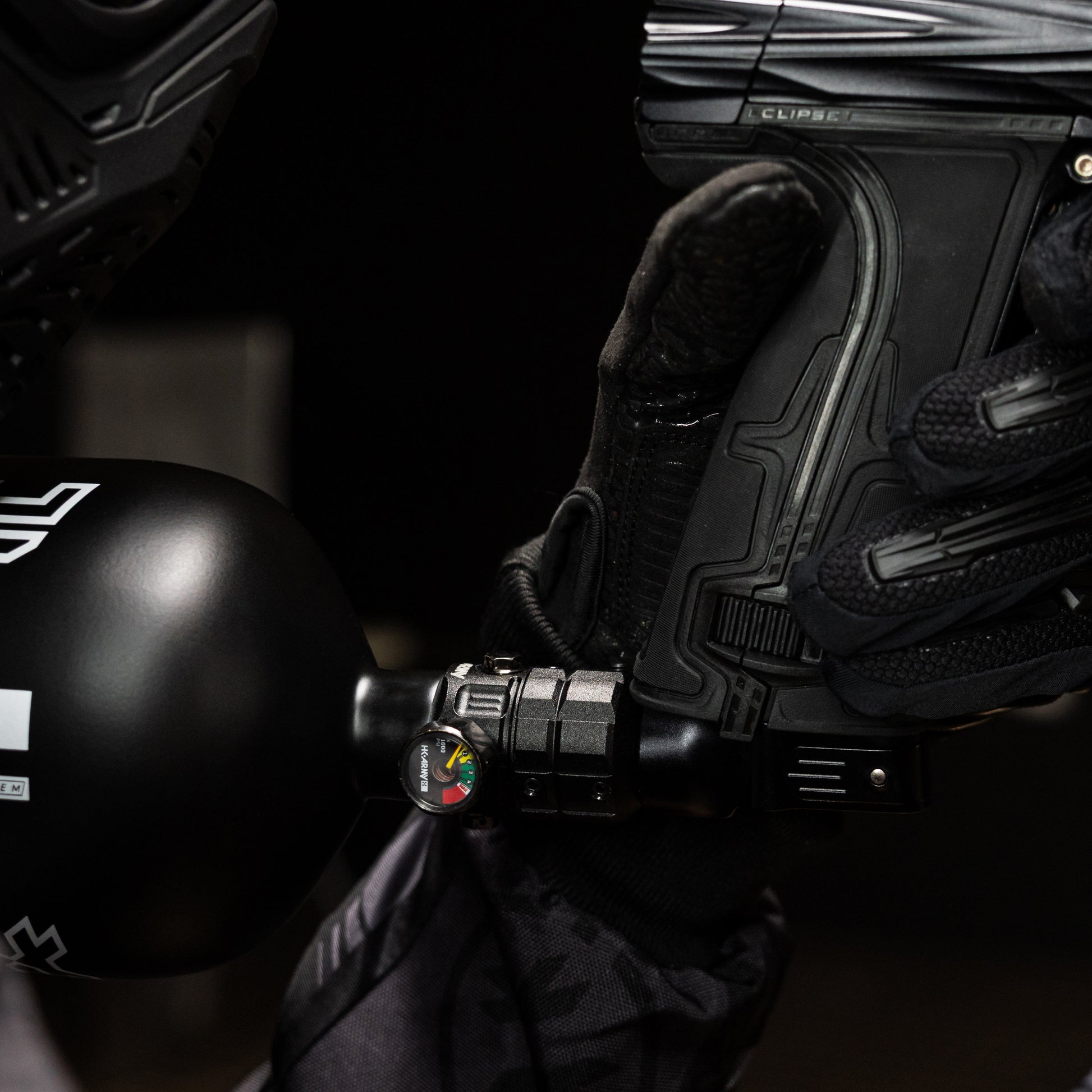 Used Turbine Pro Regulator - Adjustable & Rotational - Black Paintball Gun from HK Army Clothing Buy/Sell/Trade Paintball Markers, New Paintball Guns, Paintball Hoppers, Paintball Masks, and Hormesis Headbands