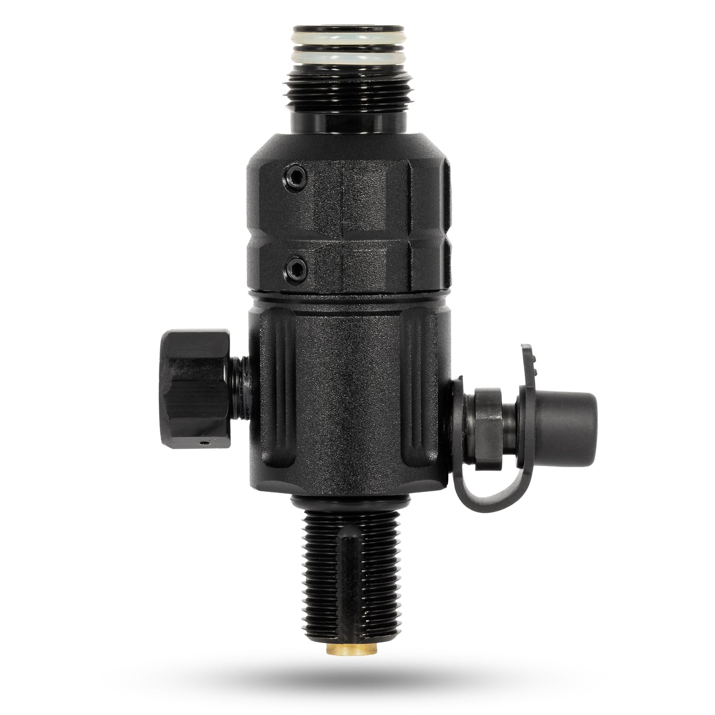 Used Turbine Pro Regulator - Long Body - Adjustable & Rotational - Black Paintball Gun from HK Army Clothing Buy/Sell/Trade Paintball Markers, New Paintball Guns, Paintball Hoppers, Paintball Masks, and Hormesis Headbands