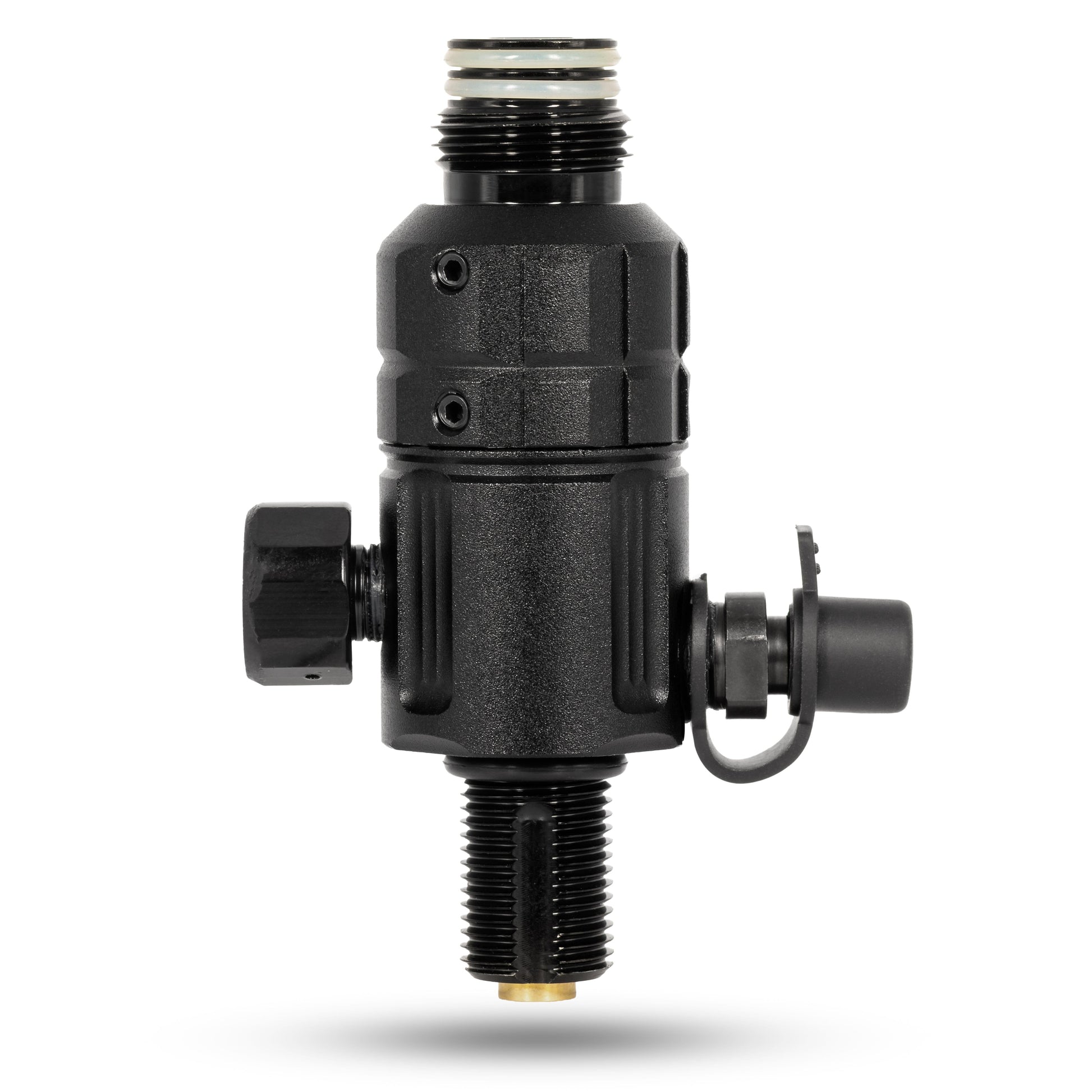 Used Turbine Pro Regulator - Long Body - Adjustable & Rotational - Black Paintball Gun from HK Army Clothing Buy/Sell/Trade Paintball Markers, New Paintball Guns, Paintball Hoppers, Paintball Masks, and Hormesis Headbands