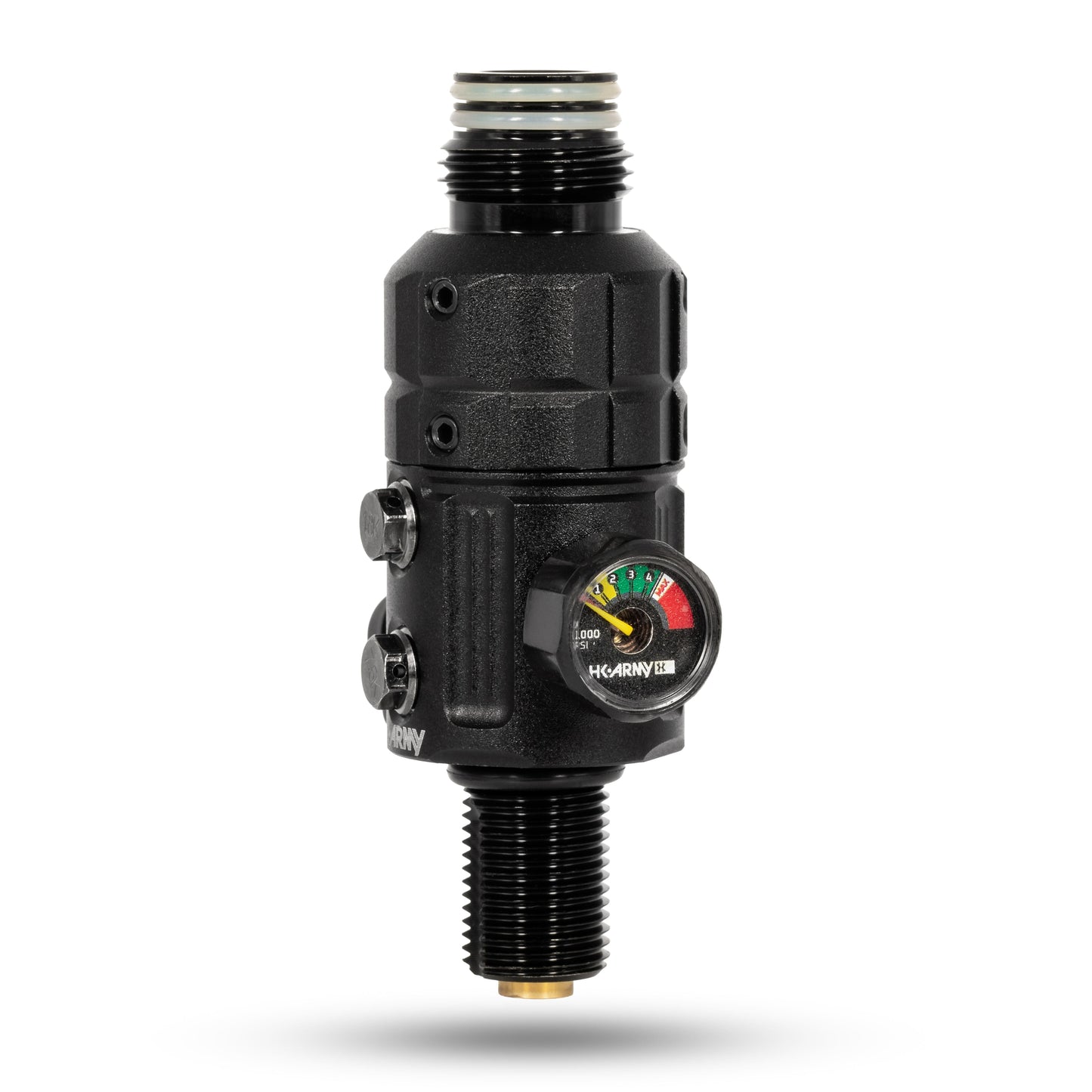 Used Turbine Pro Regulator - Long Body - Adjustable & Rotational - Black Paintball Gun from HK Army Clothing Buy/Sell/Trade Paintball Markers, New Paintball Guns, Paintball Hoppers, Paintball Masks, and Hormesis Headbands