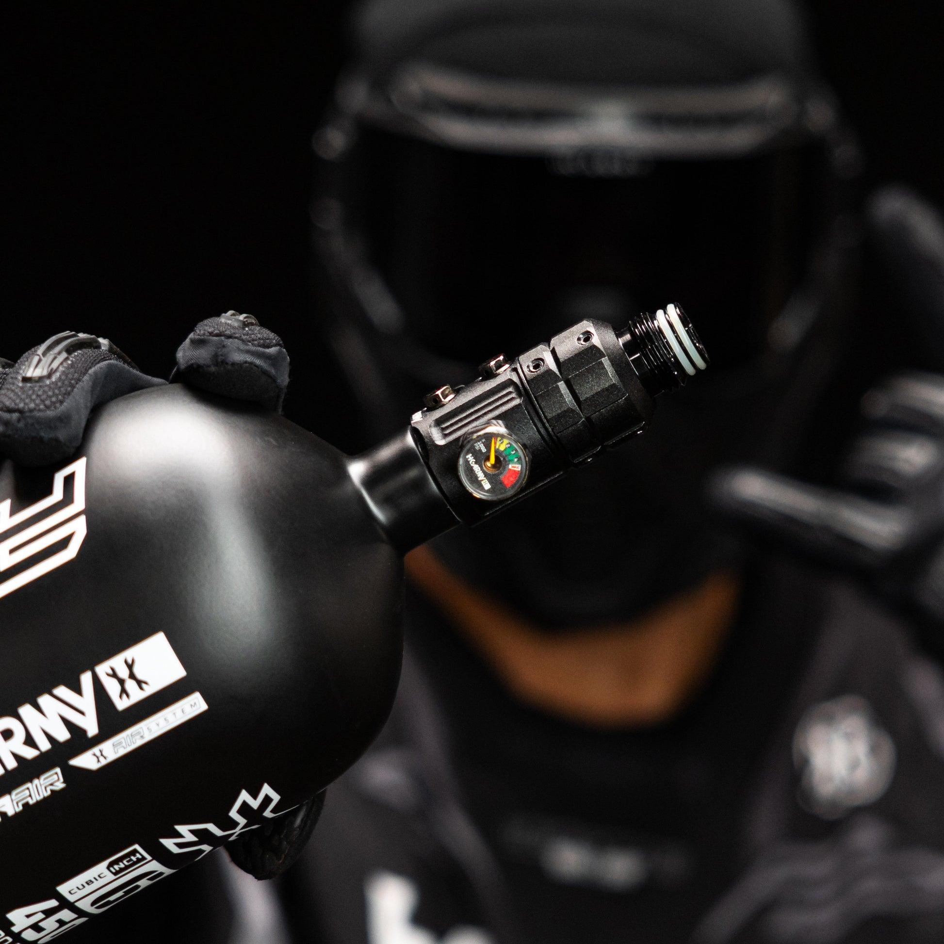 Used Turbine Pro Regulator - Long Body - Adjustable & Rotational - Black Paintball Gun from HK Army Clothing Buy/Sell/Trade Paintball Markers, New Paintball Guns, Paintball Hoppers, Paintball Masks, and Hormesis Headbands