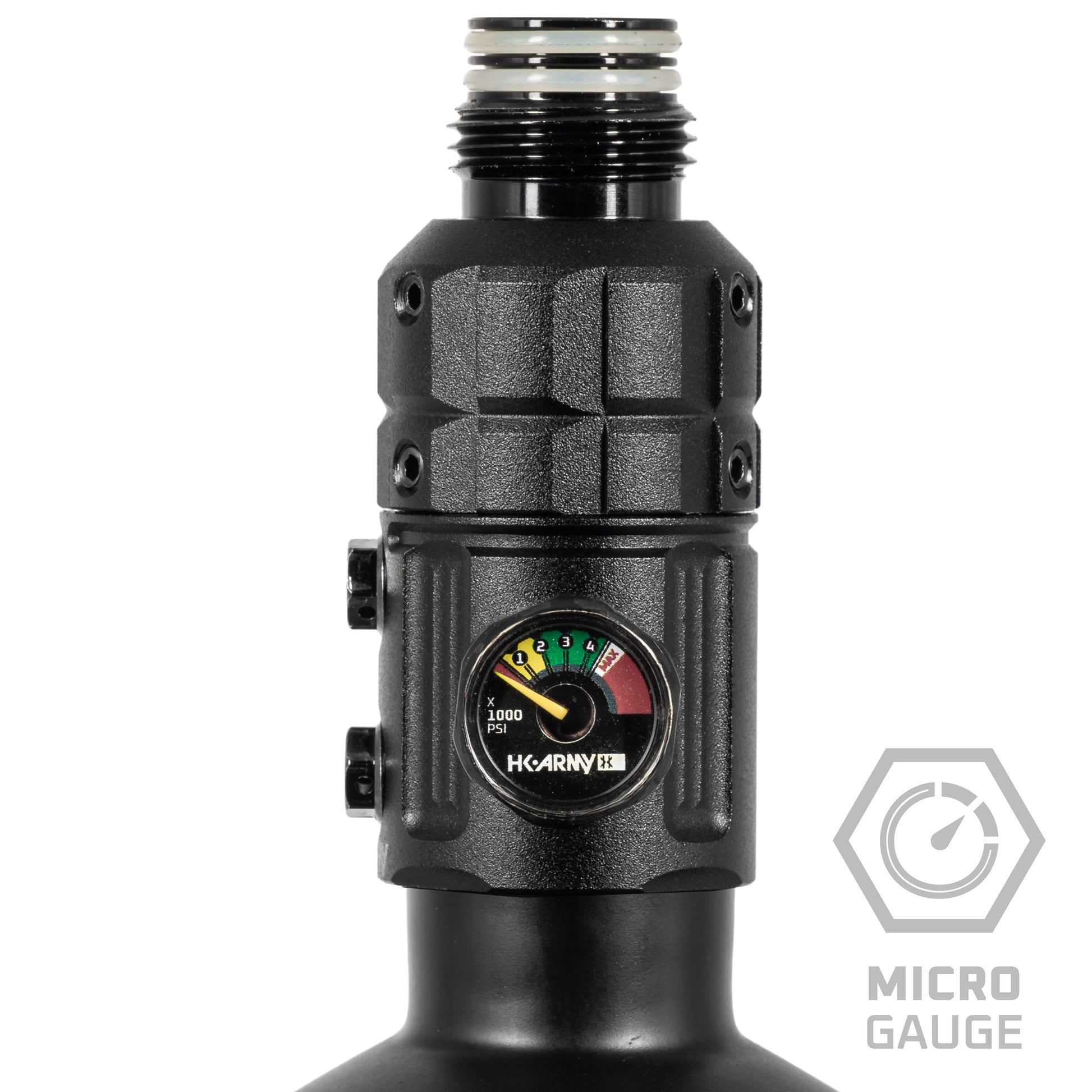 Used Turbine Pro Regulator - Long Body - Adjustable & Rotational - Black Paintball Gun from HK Army Clothing Buy/Sell/Trade Paintball Markers, New Paintball Guns, Paintball Hoppers, Paintball Masks, and Hormesis Headbands