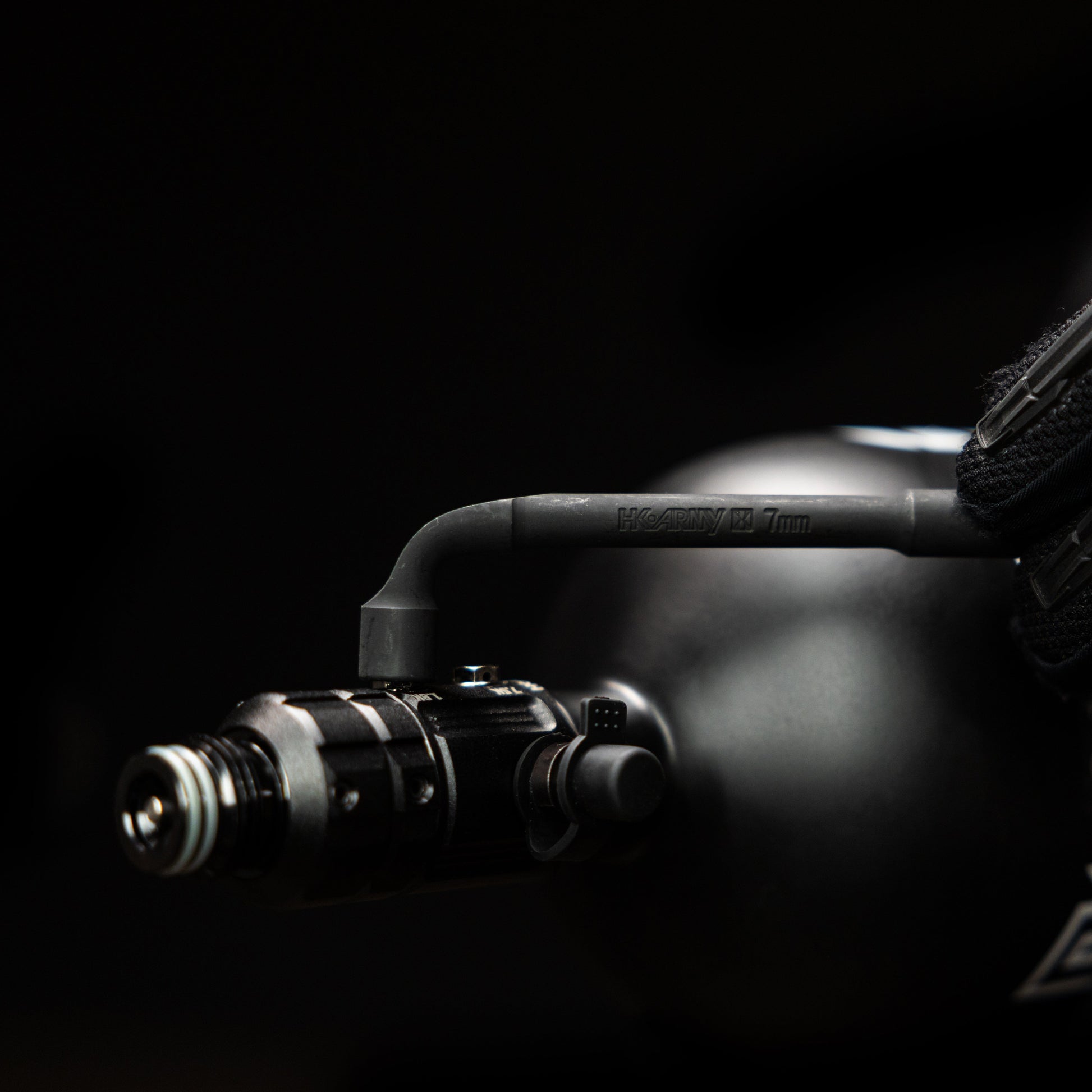 Used Turbine Pro Regulator - Long Body - Adjustable & Rotational - Black Paintball Gun from HK Army Clothing Buy/Sell/Trade Paintball Markers, New Paintball Guns, Paintball Hoppers, Paintball Masks, and Hormesis Headbands