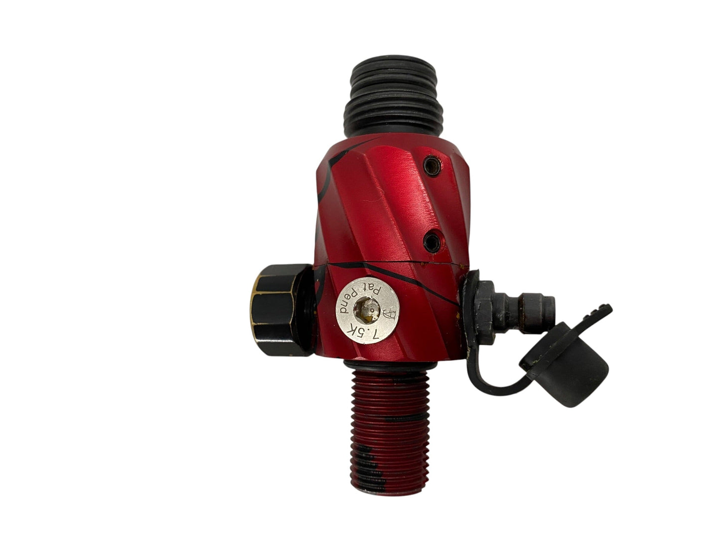 Used Twister Generation 2 Regulator Red W/ Black Splash Paintball Gun from CPXBrosPaintball Buy/Sell/Trade Paintball Markers, New Paintball Guns, Paintball Hoppers, Paintball Masks, and Hormesis Headbands