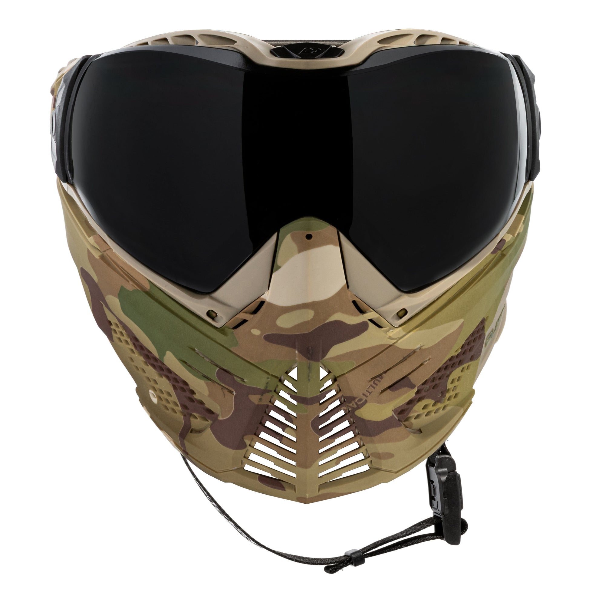Used Unite Goggle Mk II - Combat (Camo/Tan) - Smoke Lens Paintball Gun from HK Army Clothing Buy/Sell/Trade Paintball Markers, New Paintball Guns, Paintball Hoppers, Paintball Masks, and Hormesis Headbands