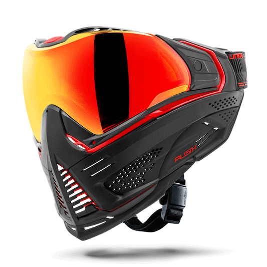 Used Unite Goggle Mk II - Legion (Black/Red) - Red Lens Paintball Gun from HK Army Clothing Buy/Sell/Trade Paintball Markers, New Paintball Guns, Paintball Hoppers, Paintball Masks, and Hormesis Headbands