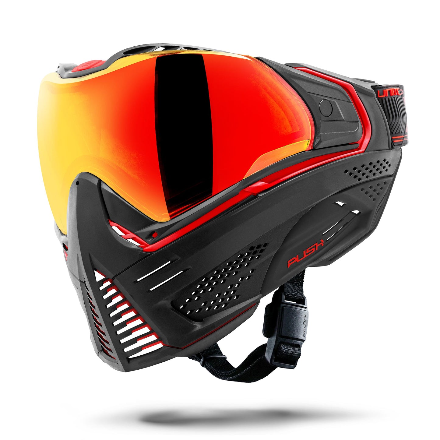 Used Unite Goggle Mk II - Legion (Black/Red) - Red Lens Paintball Gun from HK Army Clothing Buy/Sell/Trade Paintball Markers, New Paintball Guns, Paintball Hoppers, Paintball Masks, and Hormesis Headbands