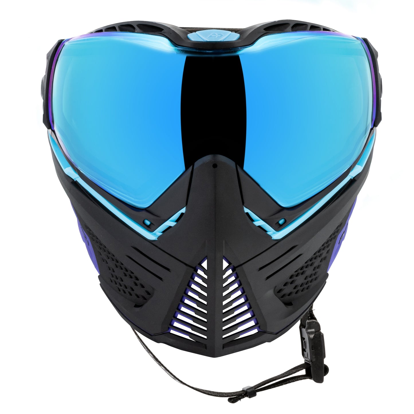 Used Unite Goggle Mk II - Nebula (Black/Turq/Purple) - Blue Lens Paintball Gun from HK Army Clothing Buy/Sell/Trade Paintball Markers, New Paintball Guns, Paintball Hoppers, Paintball Masks, and Hormesis Headbands