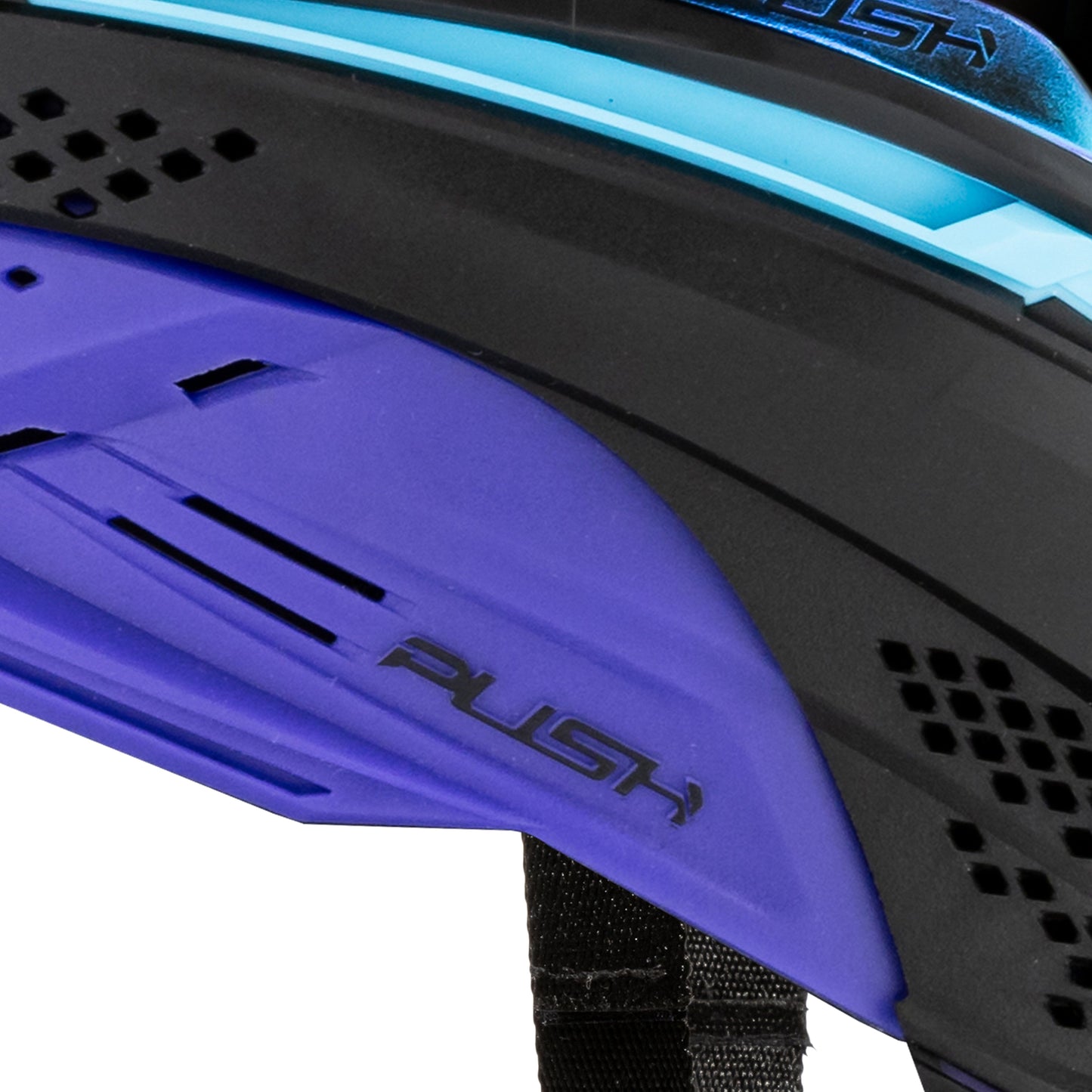Used Unite Goggle Mk II - Nebula (Black/Turq/Purple) - Blue Lens Paintball Gun from HK Army Clothing Buy/Sell/Trade Paintball Markers, New Paintball Guns, Paintball Hoppers, Paintball Masks, and Hormesis Headbands