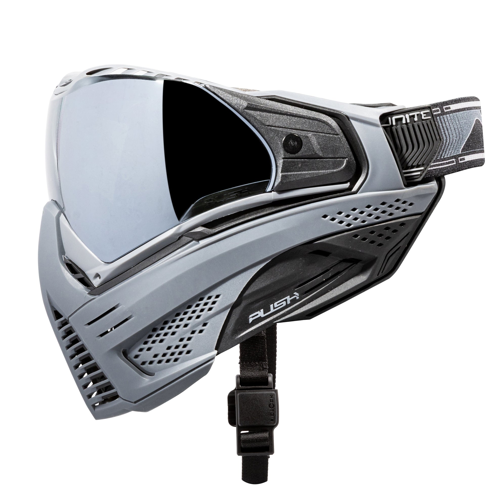 Used Unite Goggle Mk II - Nomad (Grey/Black) - Silver Lens Paintball Gun from HK Army Clothing Buy/Sell/Trade Paintball Markers, New Paintball Guns, Paintball Hoppers, Paintball Masks, and Hormesis Headbands