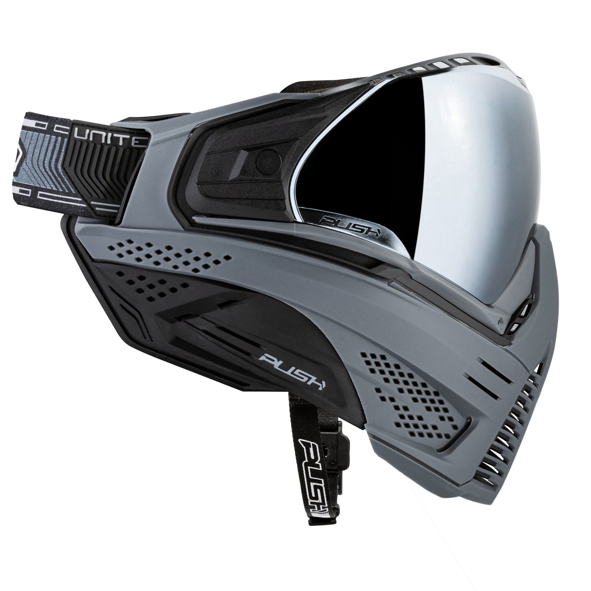 Used Unite Goggle Mk II - Nomad (Grey/Black) - Silver Lens Paintball Gun from HK Army Clothing Buy/Sell/Trade Paintball Markers, New Paintball Guns, Paintball Hoppers, Paintball Masks, and Hormesis Headbands