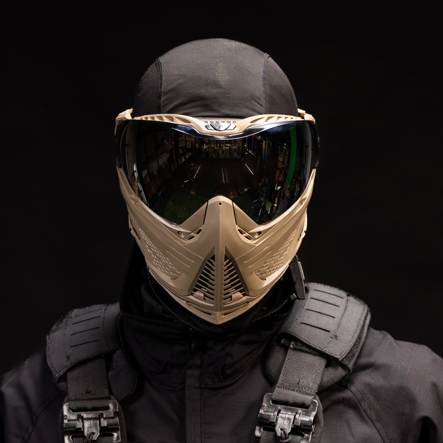 Used Unite Goggle Mk II - Outlaw (Tan/Tan) - Silver Lens Paintball Gun from HK Army Clothing Buy/Sell/Trade Paintball Markers, New Paintball Guns, Paintball Hoppers, Paintball Masks, and Hormesis Headbands