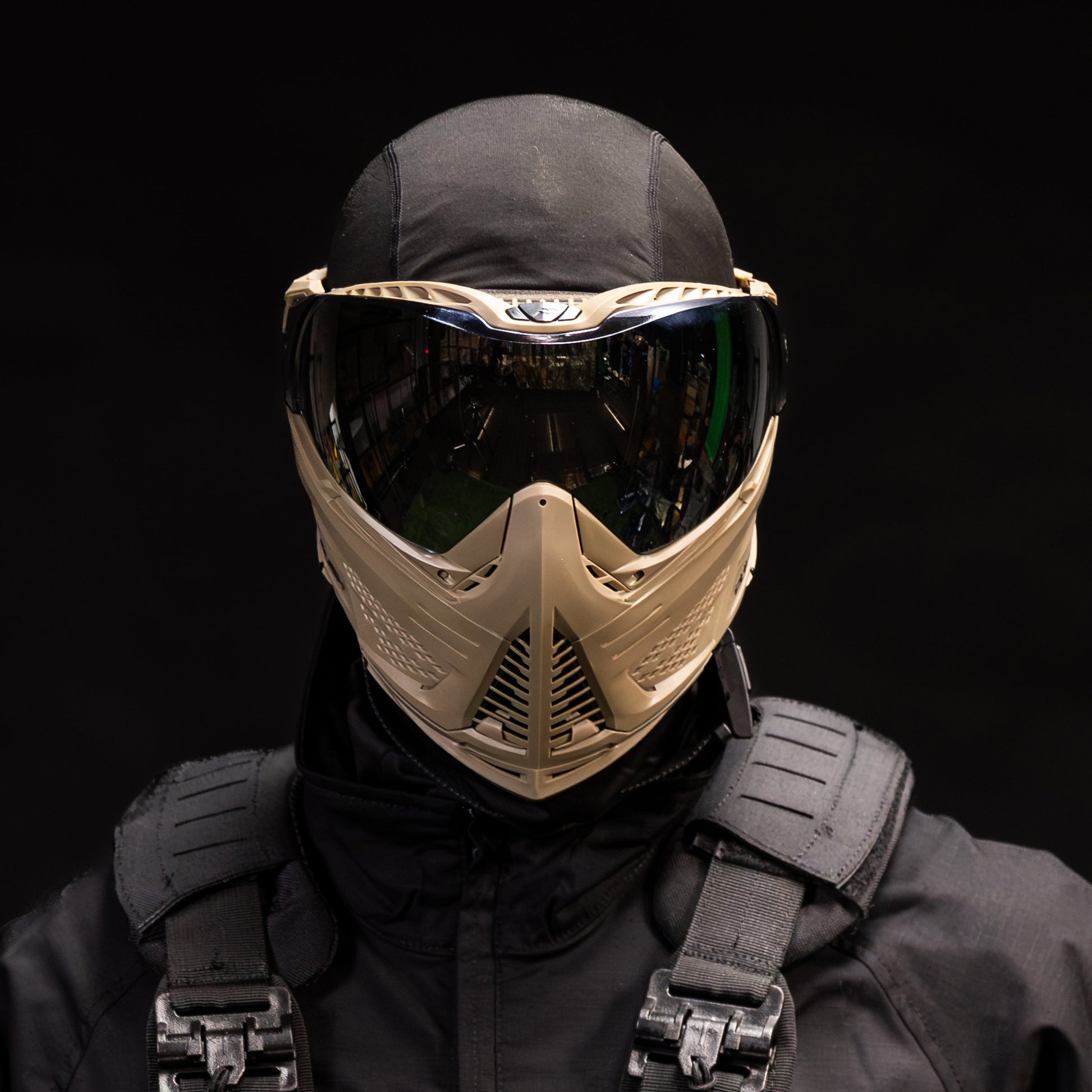 Used Unite Goggle Mk II - Outlaw (Tan/Tan) - Silver Lens Paintball Gun from HK Army Clothing Buy/Sell/Trade Paintball Markers, New Paintball Guns, Paintball Hoppers, Paintball Masks, and Hormesis Headbands
