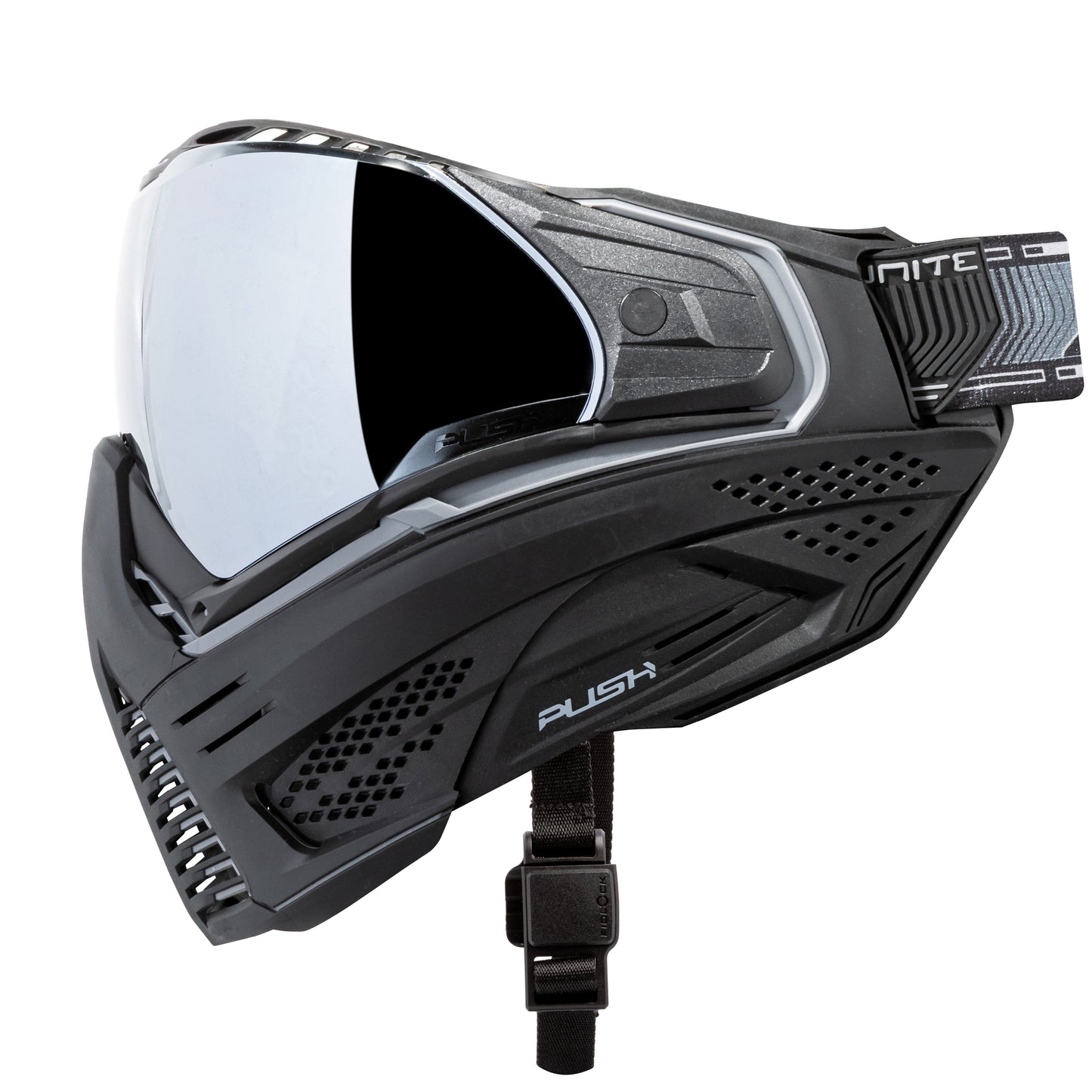 Used Unite Goggle Mk II - Rogue (Black/Grey) - Silver Lens Paintball Gun from HK Army Clothing Buy/Sell/Trade Paintball Markers, New Paintball Guns, Paintball Hoppers, Paintball Masks, and Hormesis Headbands