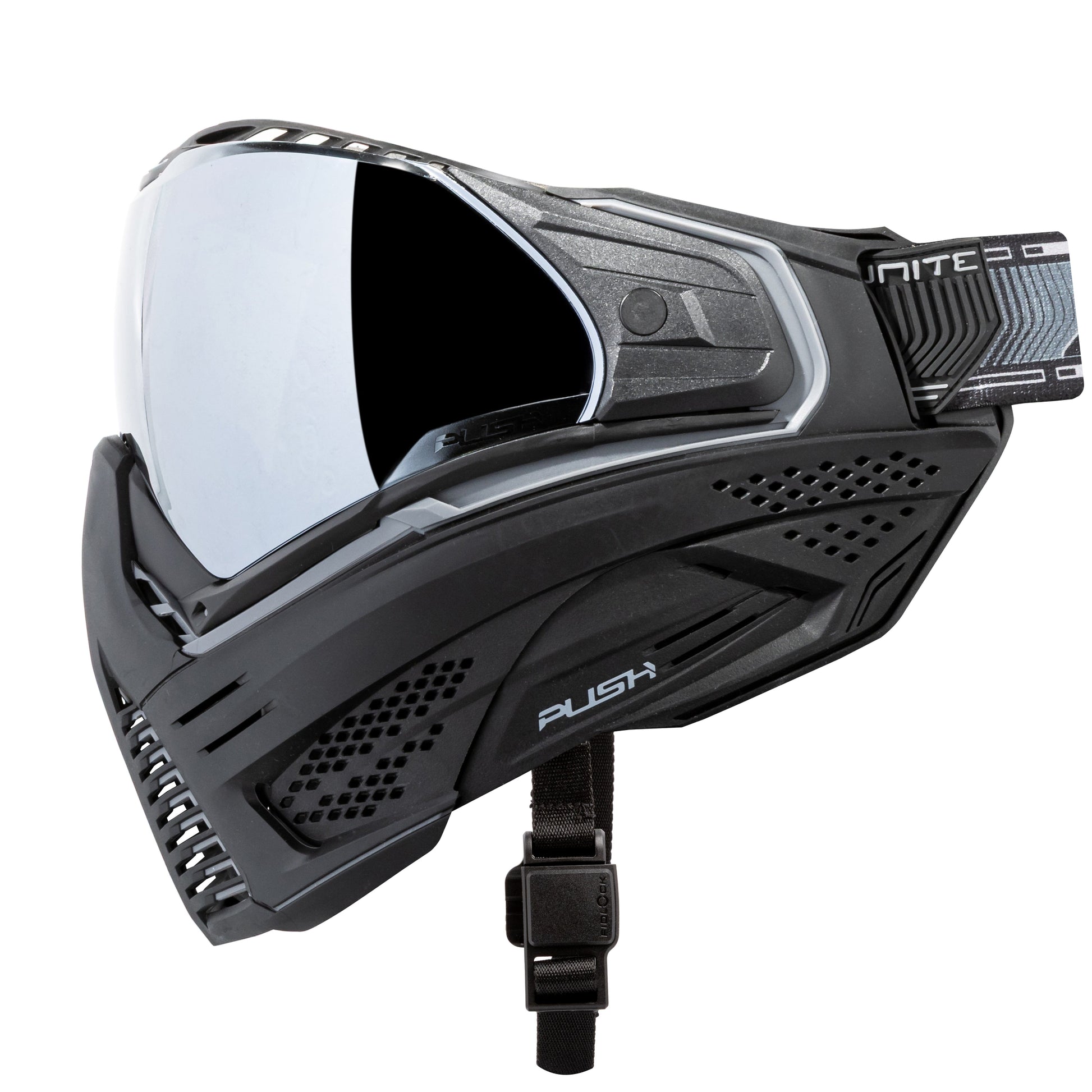 Used Unite Goggle Mk II - Rogue (Black/Grey) - Silver Lens Paintball Gun from HK Army Clothing Buy/Sell/Trade Paintball Markers, New Paintball Guns, Paintball Hoppers, Paintball Masks, and Hormesis Headbands