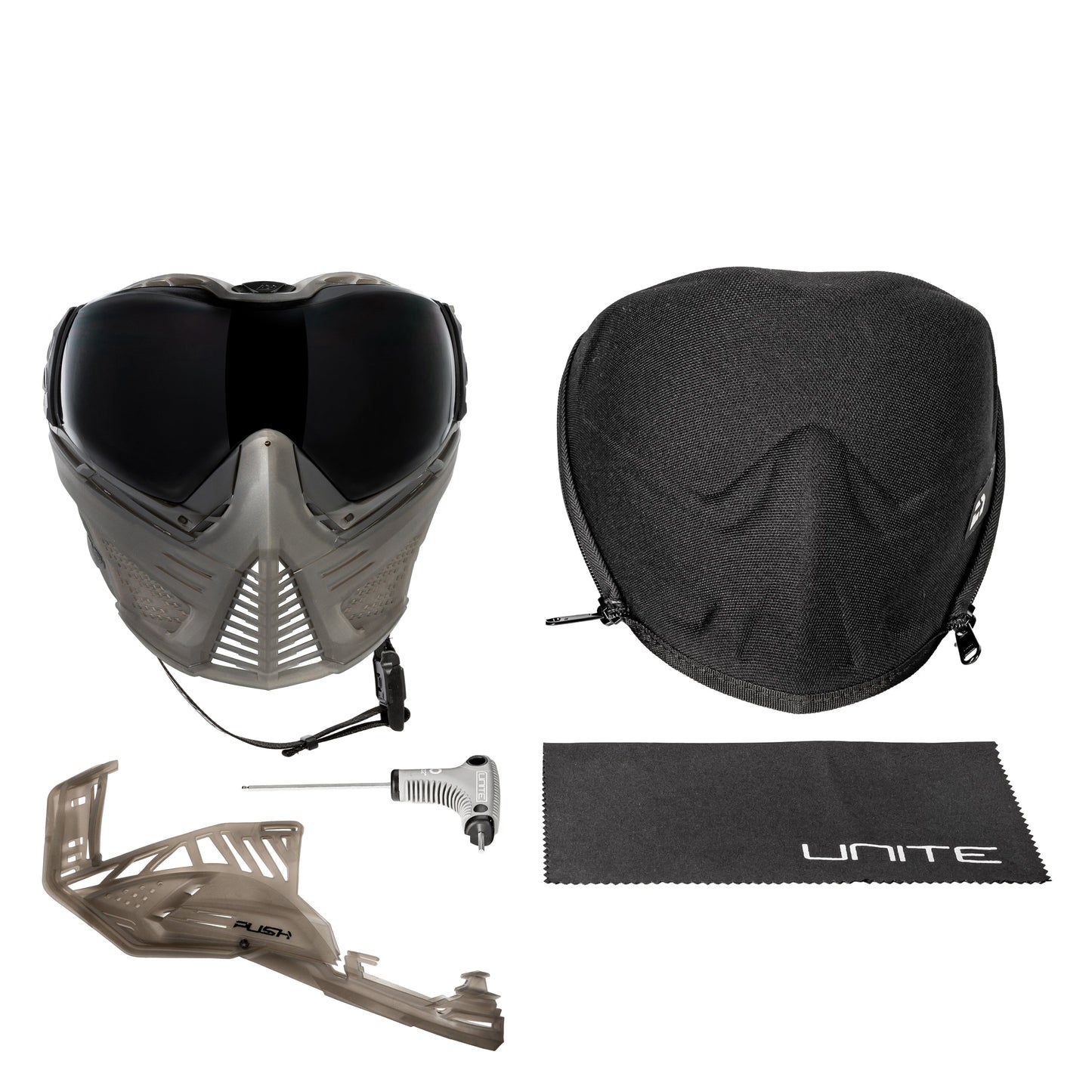 Used Unite Goggle Mk II - Specter (Smoke/Smoke) - Smoke Lens Paintball Gun from HK Army Clothing Buy/Sell/Trade Paintball Markers, New Paintball Guns, Paintball Hoppers, Paintball Masks, and Hormesis Headbands