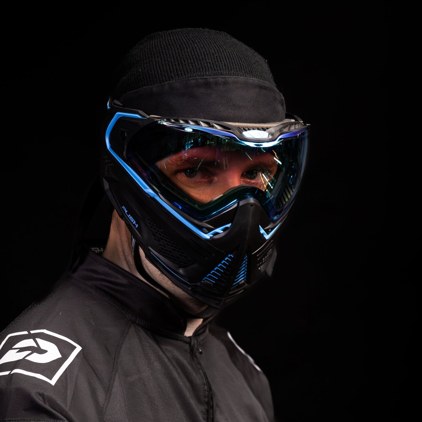Used Unite Goggle Mk II - Vortex (Black/Blue) - Blue Lens Paintball Gun from HK Army Clothing Buy/Sell/Trade Paintball Markers, New Paintball Guns, Paintball Hoppers, Paintball Masks, and Hormesis Headbands