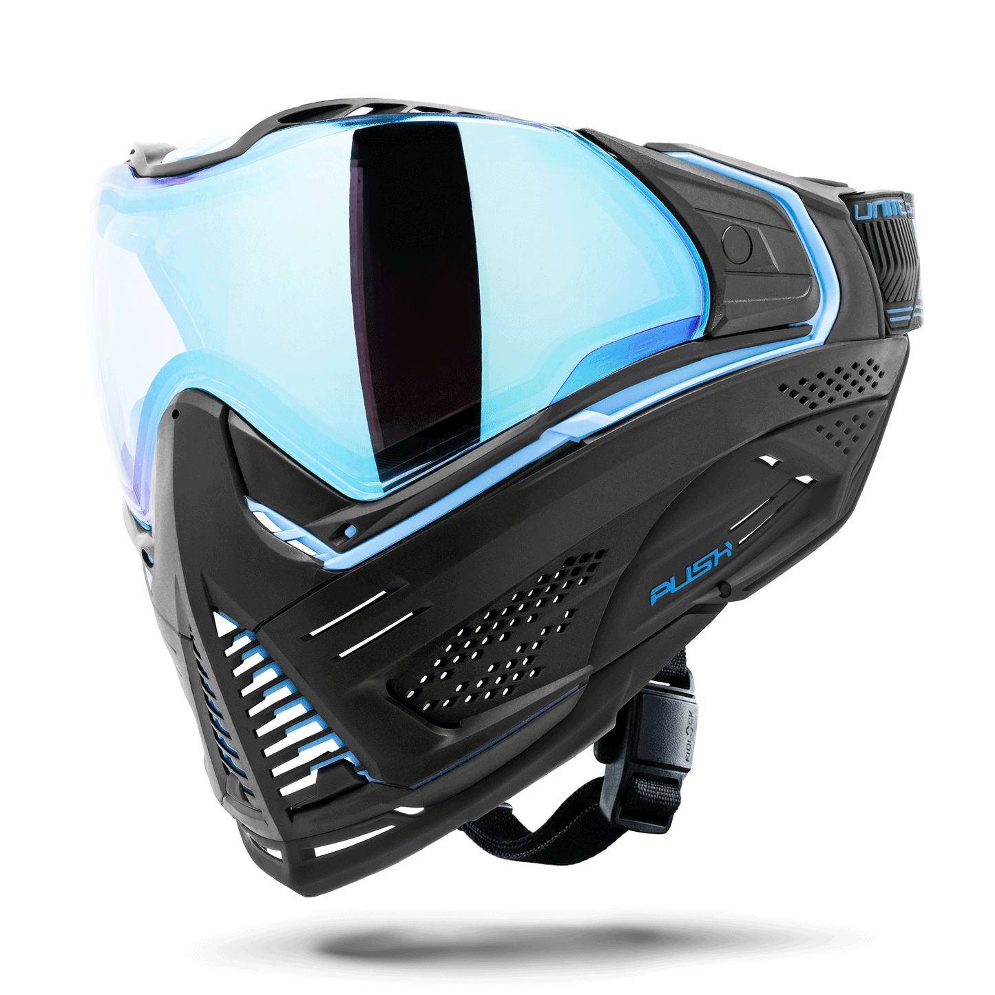 Used Unite Goggle Mk II - Vortex (Black/Blue) - Blue Lens Paintball Gun from HK Army Clothing Buy/Sell/Trade Paintball Markers, New Paintball Guns, Paintball Hoppers, Paintball Masks, and Hormesis Headbands