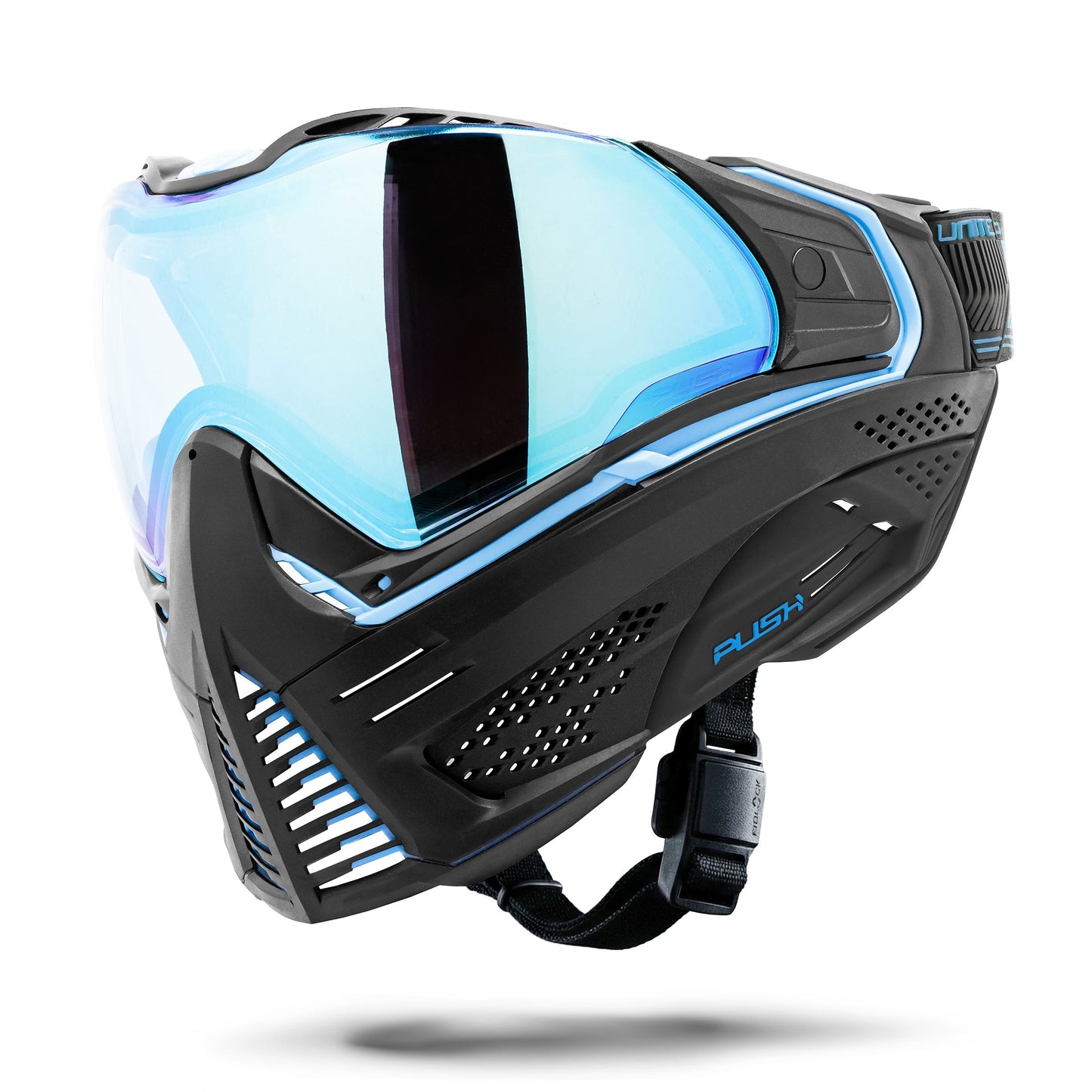 Used Unite Goggle Mk II - Vortex (Black/Blue) - Blue Lens Paintball Gun from HK Army Clothing Buy/Sell/Trade Paintball Markers, New Paintball Guns, Paintball Hoppers, Paintball Masks, and Hormesis Headbands