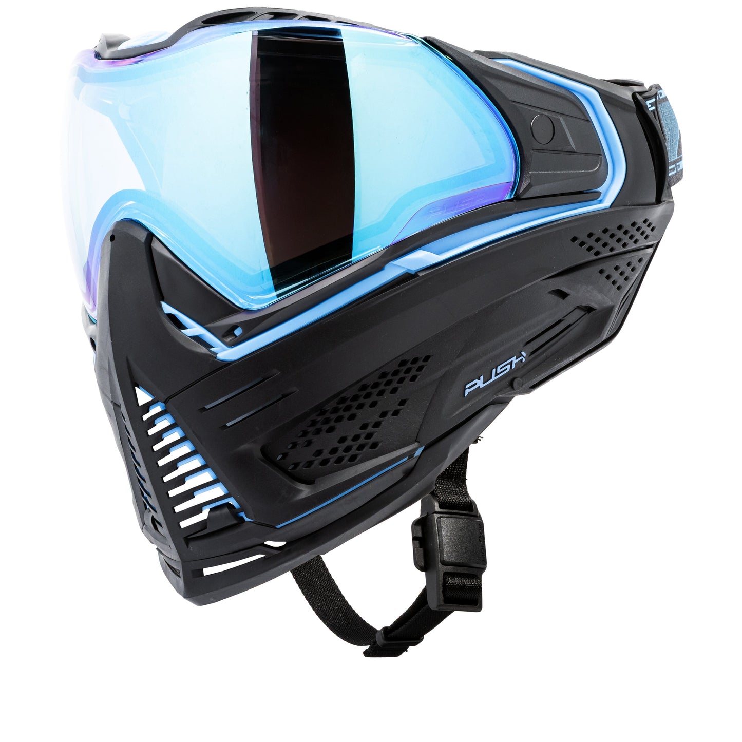 Used Unite Goggle Mk II - Vortex (Black/Blue) - Blue Lens Paintball Gun from HK Army Clothing Buy/Sell/Trade Paintball Markers, New Paintball Guns, Paintball Hoppers, Paintball Masks, and Hormesis Headbands
