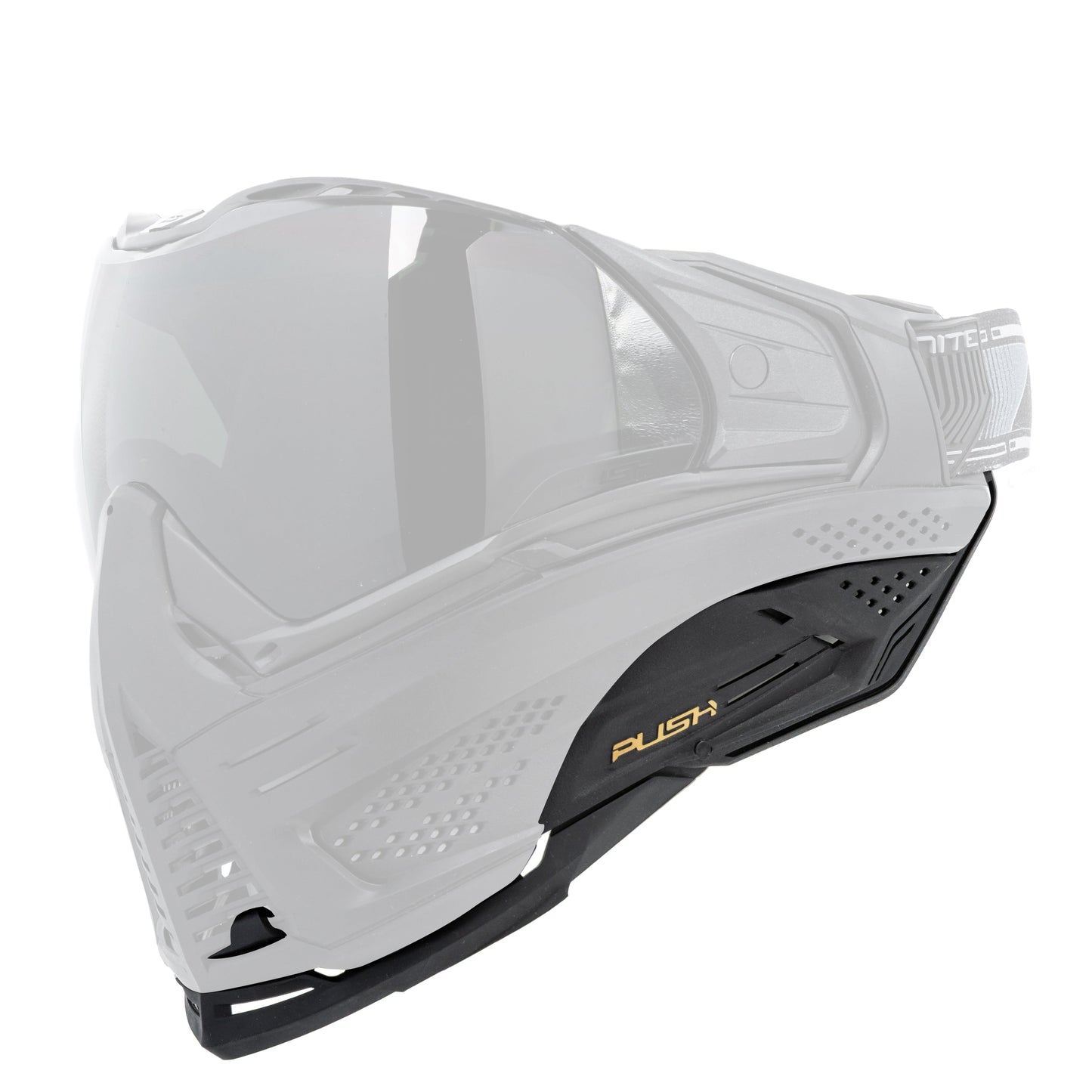 Used Unite Goggle Mk II - Warlord Enforcer (Black/White Skull) - Gold Lens Paintball Gun from HK Army Clothing Buy/Sell/Trade Paintball Markers, New Paintball Guns, Paintball Hoppers, Paintball Masks, and Hormesis Headbands