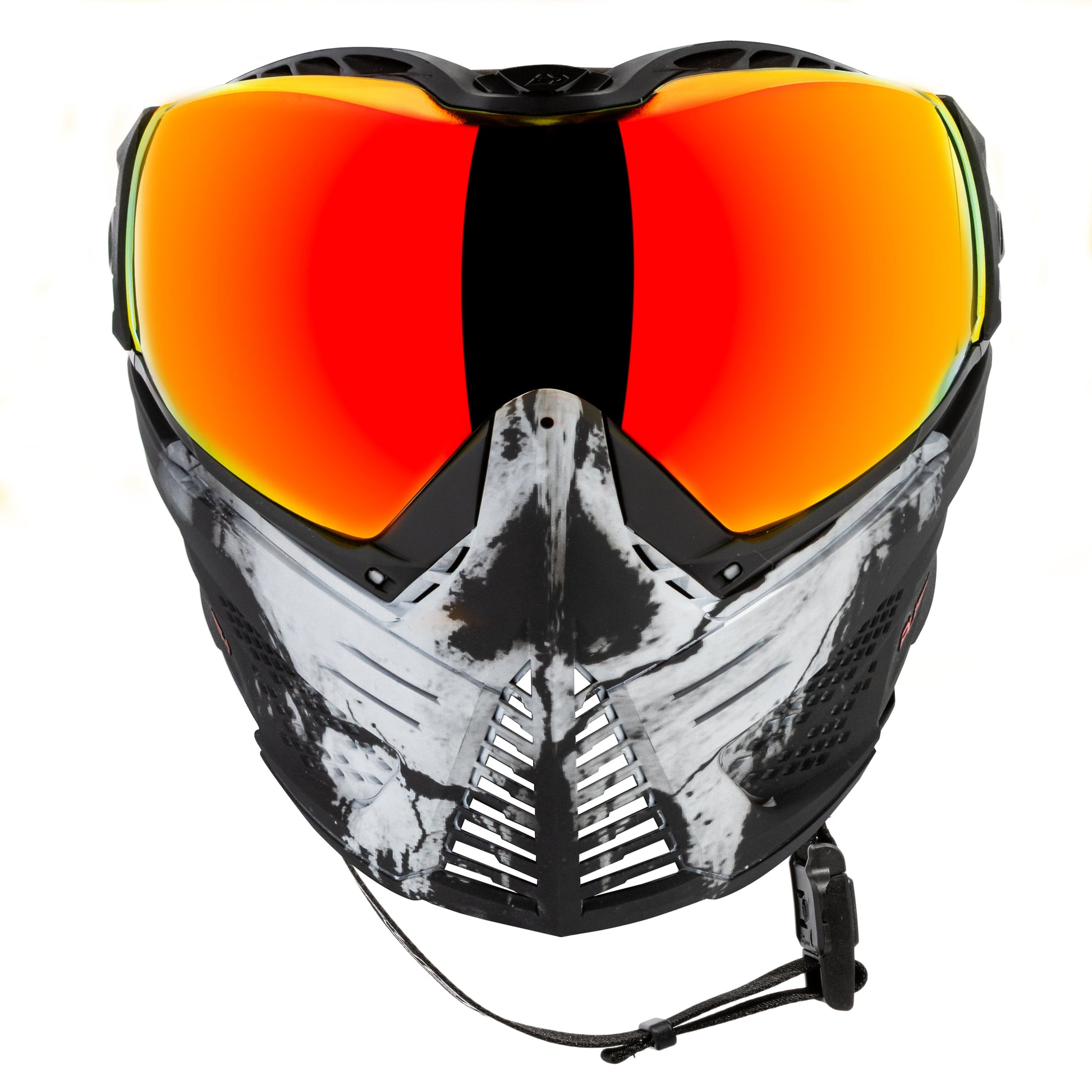 Used Unite Goggle Mk II - Warlord Viper (Black/White Skull) - Red Lens Paintball Gun from HK Army Clothing Buy/Sell/Trade Paintball Markers, New Paintball Guns, Paintball Hoppers, Paintball Masks, and Hormesis Headbands